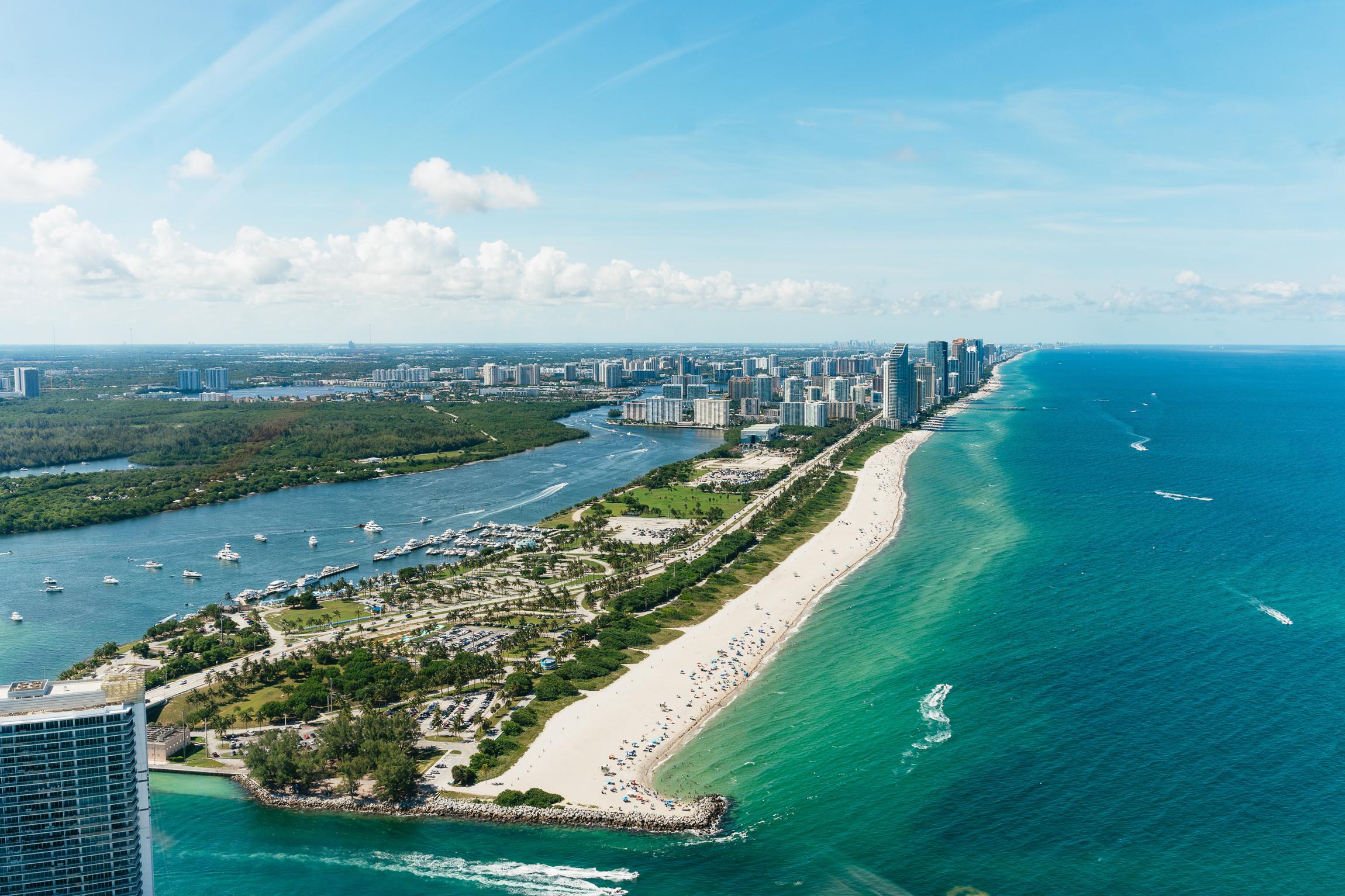 Fort Lauderdale to Miami Beach Helicopter Flight