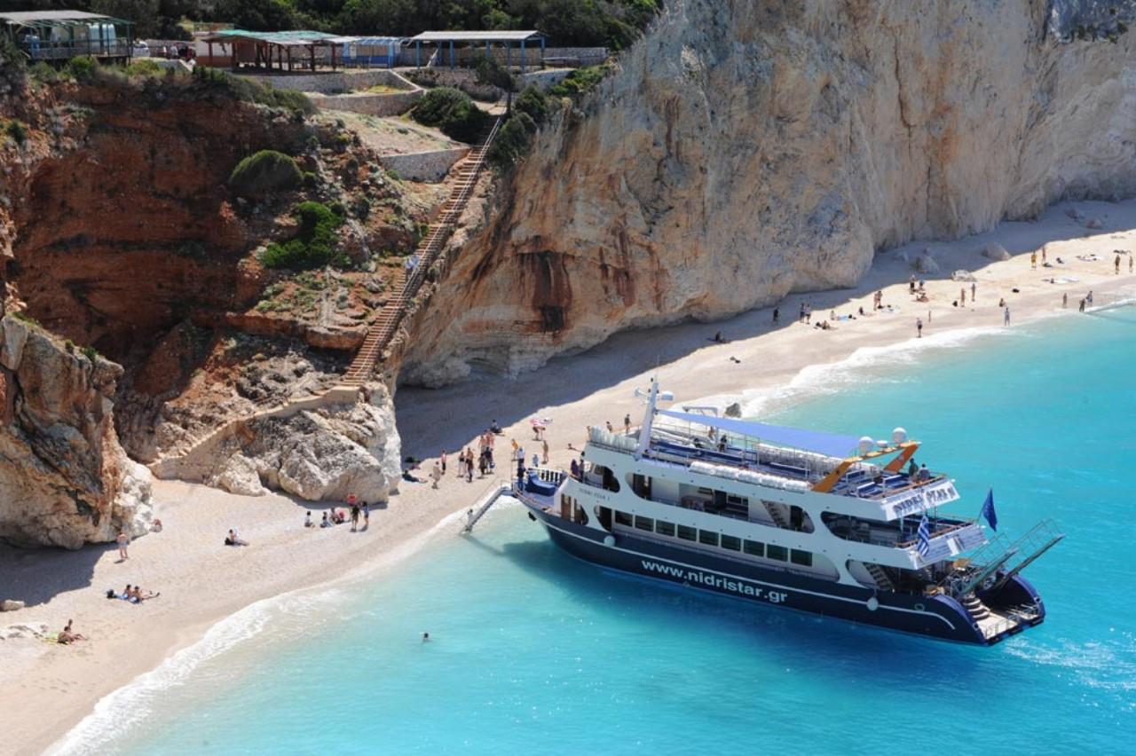 Ionian Islands Day Cruise: Kefalonia, Ithaka & Iconic Beaches