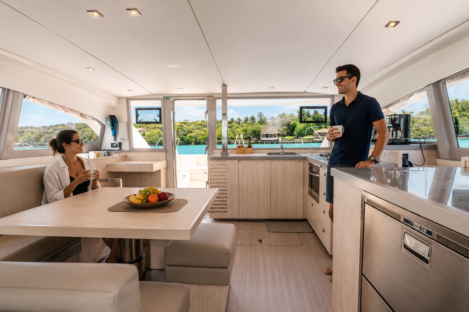 Cartagena: Private Luxury Leopard 40 Catamaran Charter