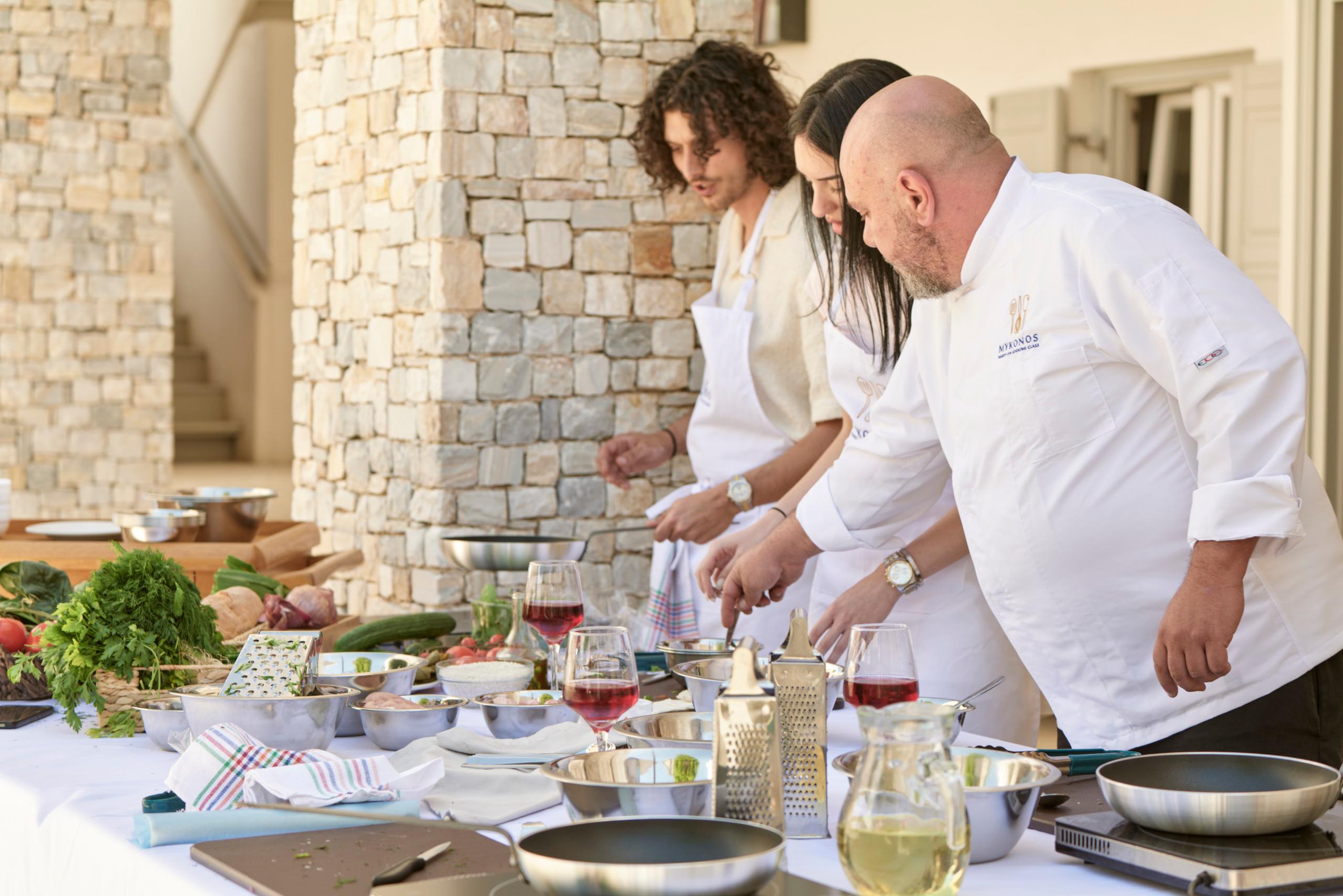 Mykonos: Authentic Greek Cooking Workshop