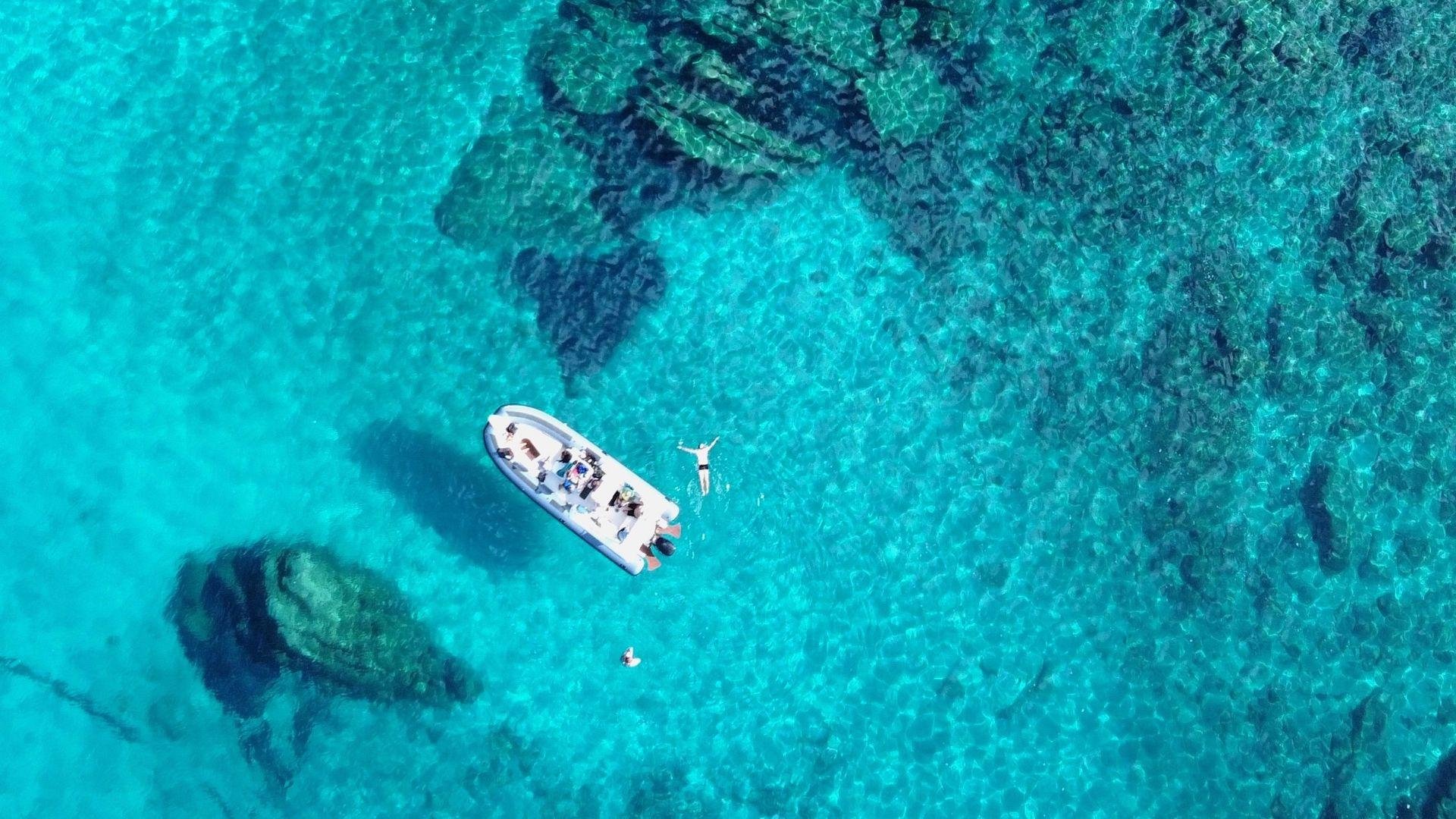 Tavolara Island Dinghy Adventure with Snorkeling
