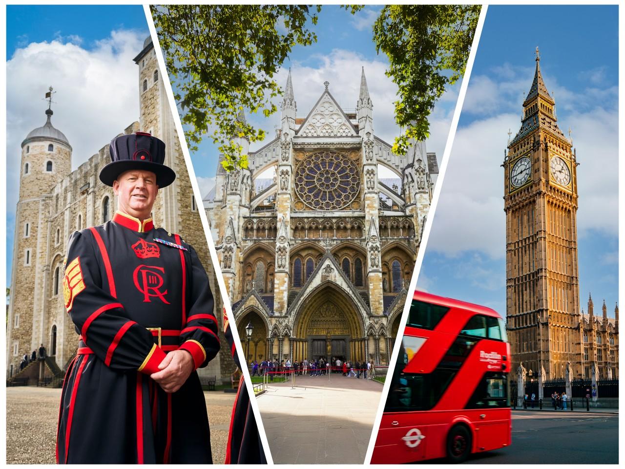 London Highlights: Abbey, Guards, Thames Cruise & Tower
