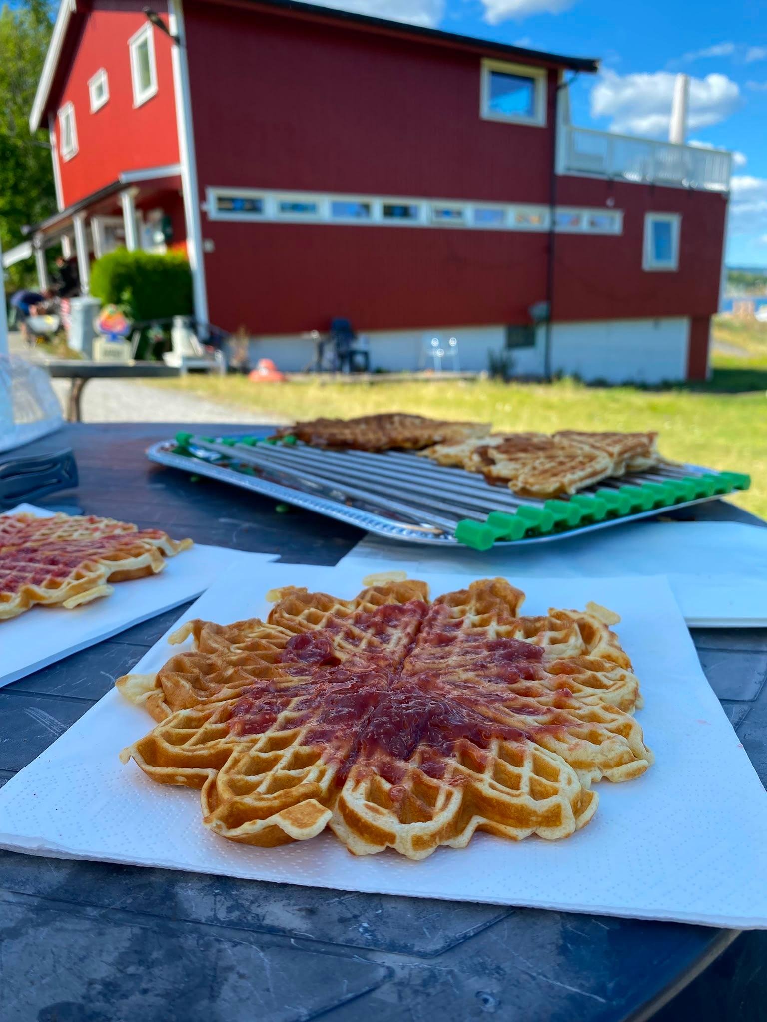 Nakholmen Island Ferry & Norwegian Waffle Experience