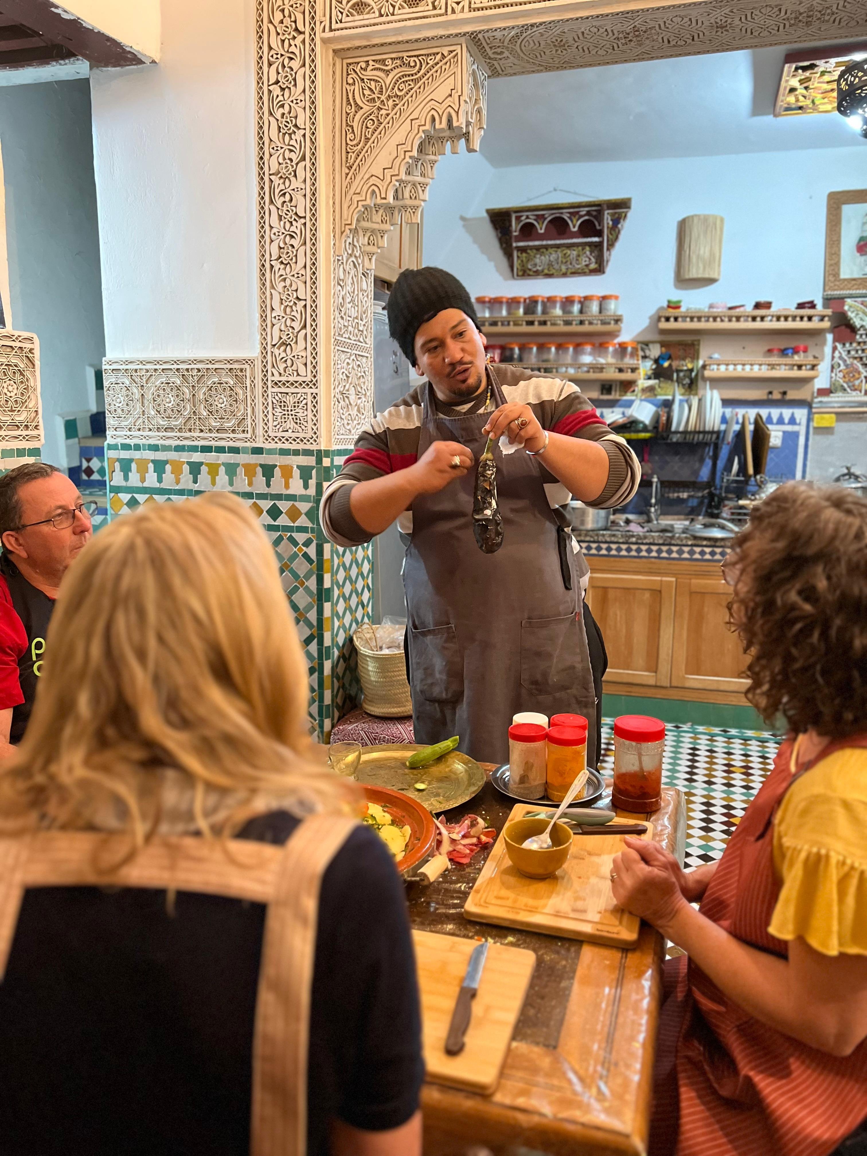 Fez Market Tour & Traditional Moroccan Cooking Class