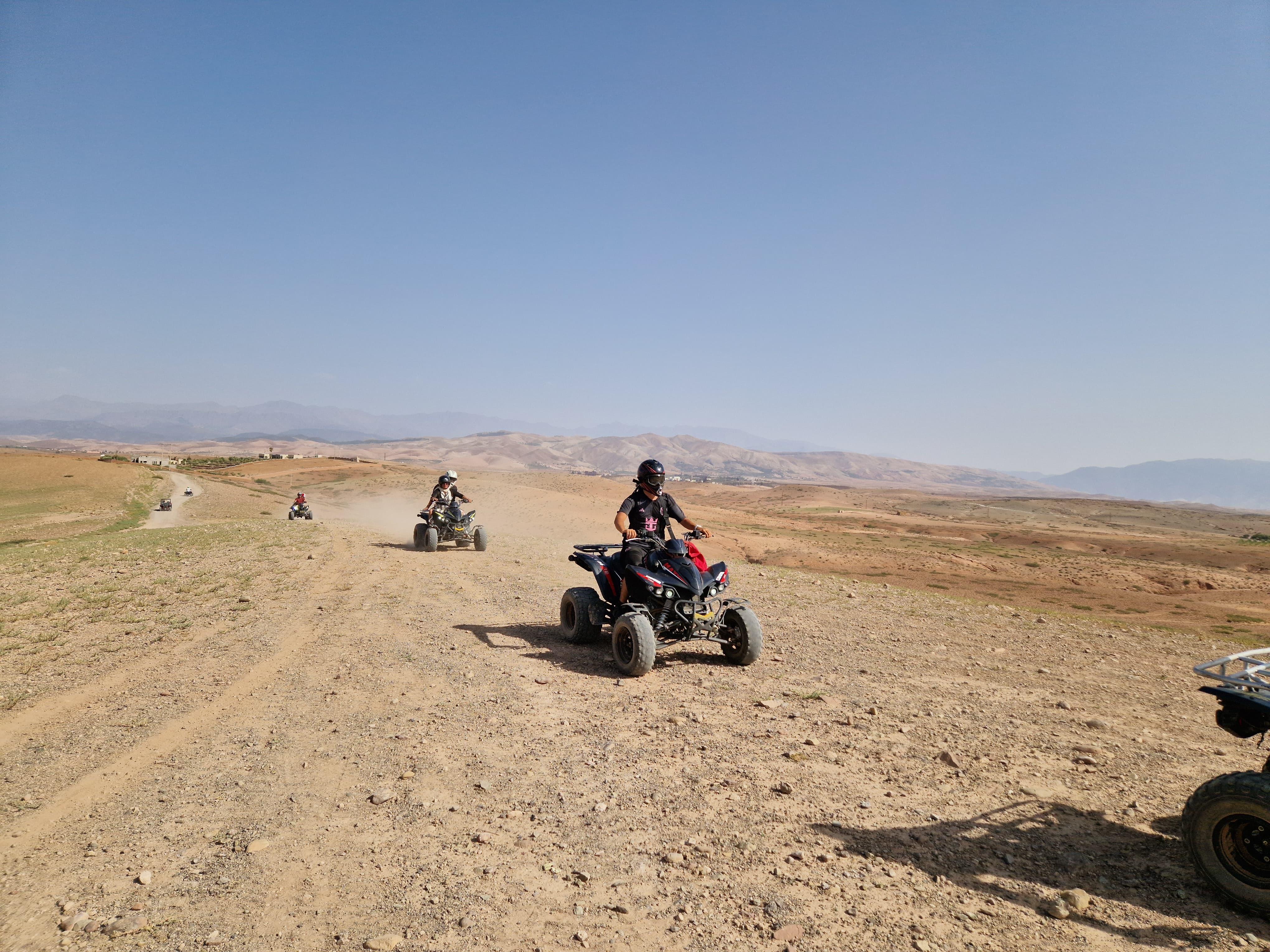 Agafay Desert Adventure: Quad Biking, Camel Ride & Berber Dinner Show