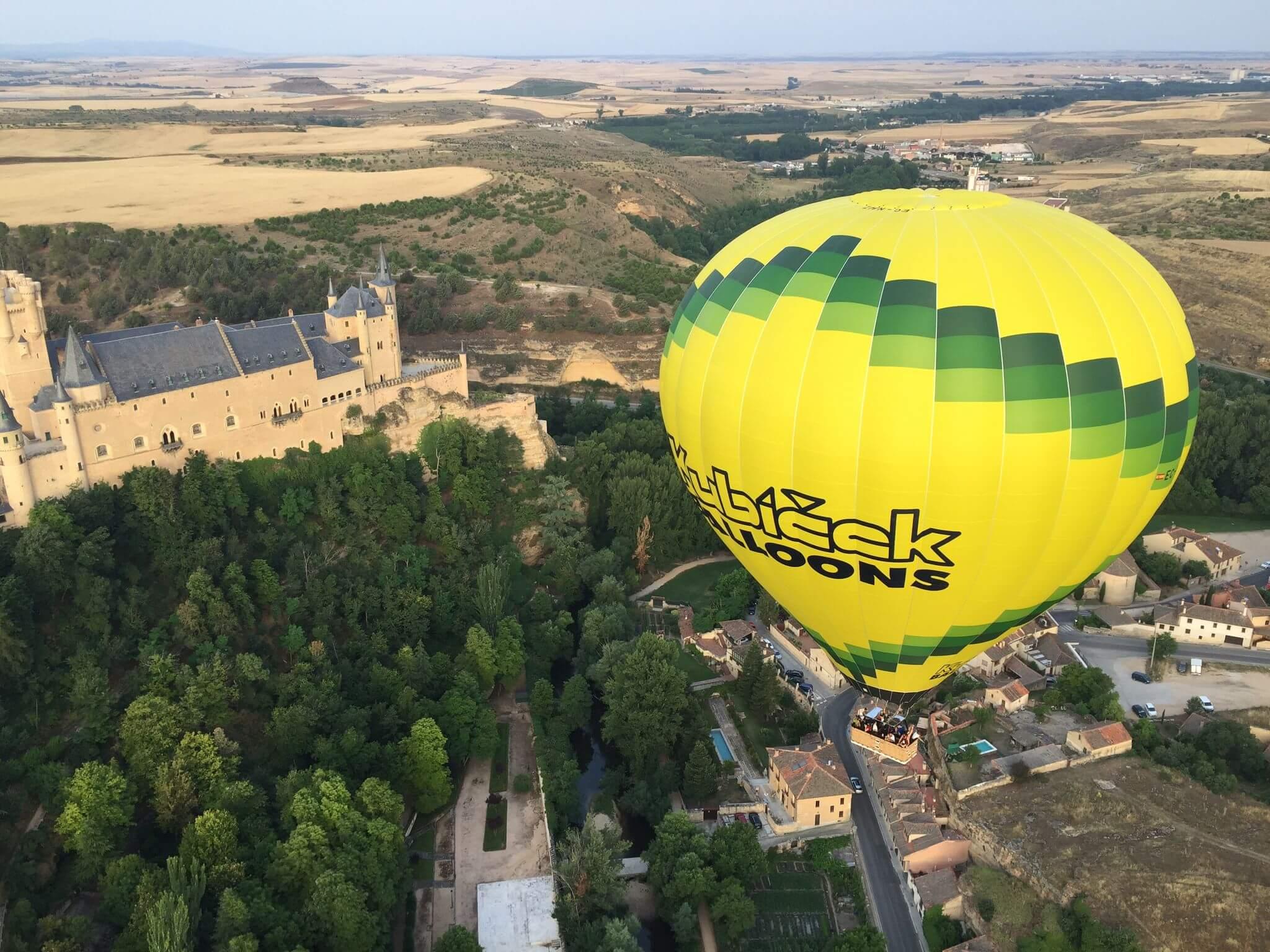 Segovia Hot Air Balloon Adventure with Breakfast & Cava