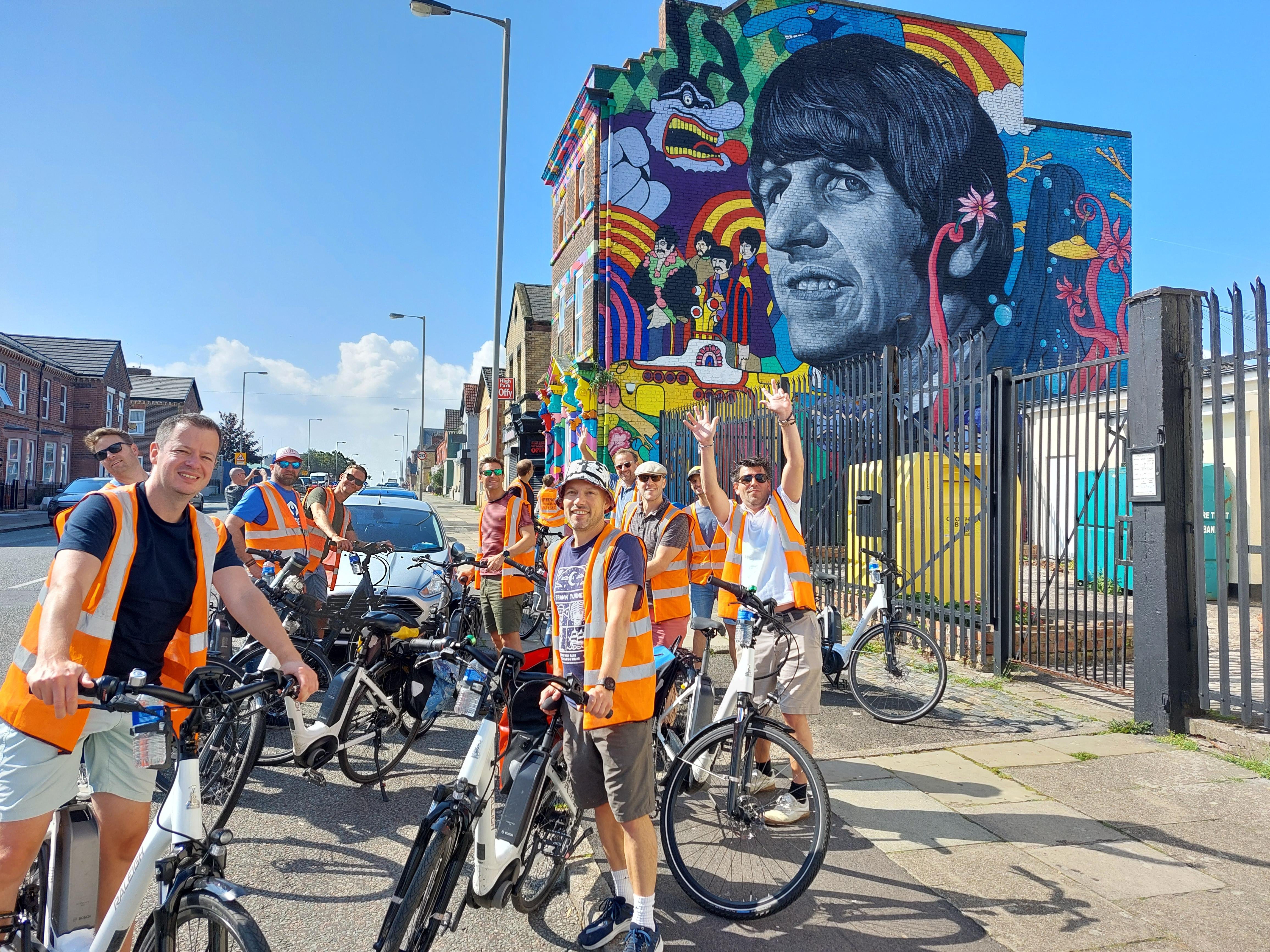 Beatles E-Bike Tour of Liverpool