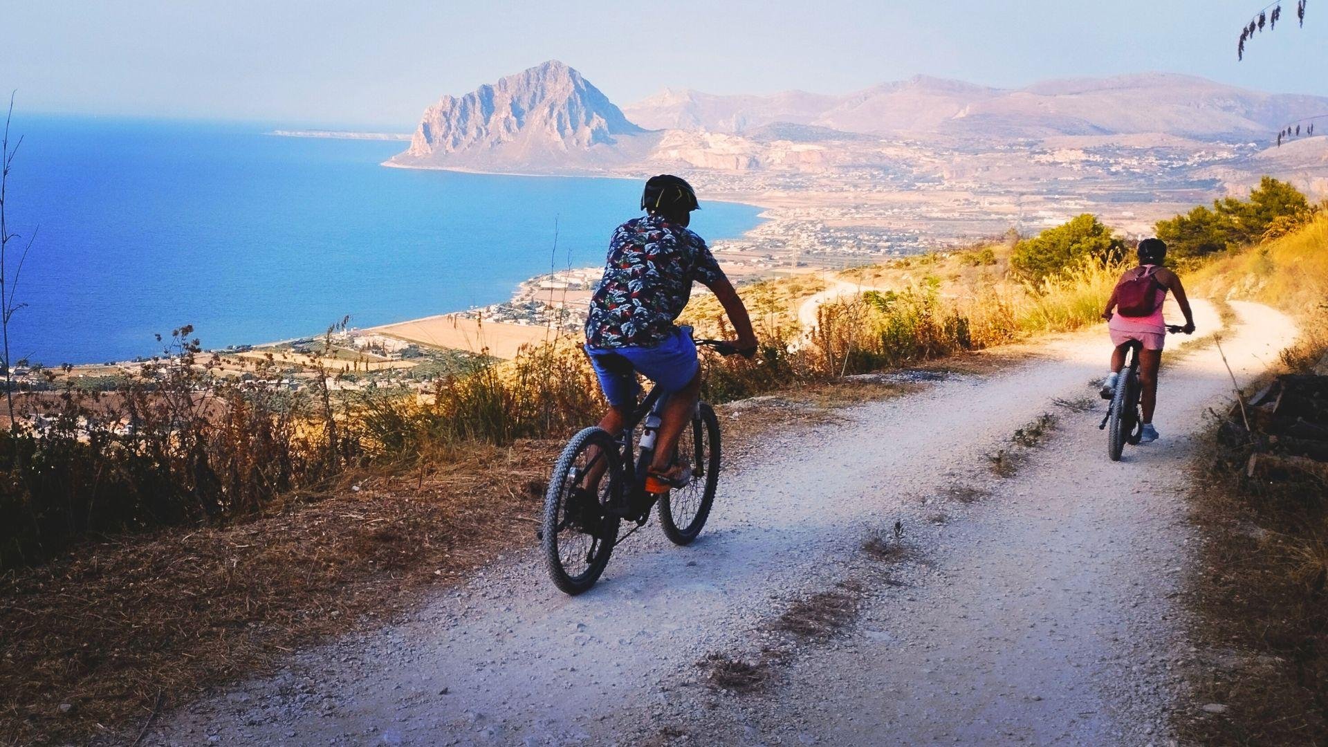 Erice Village E-Bike Adventure from Trapani