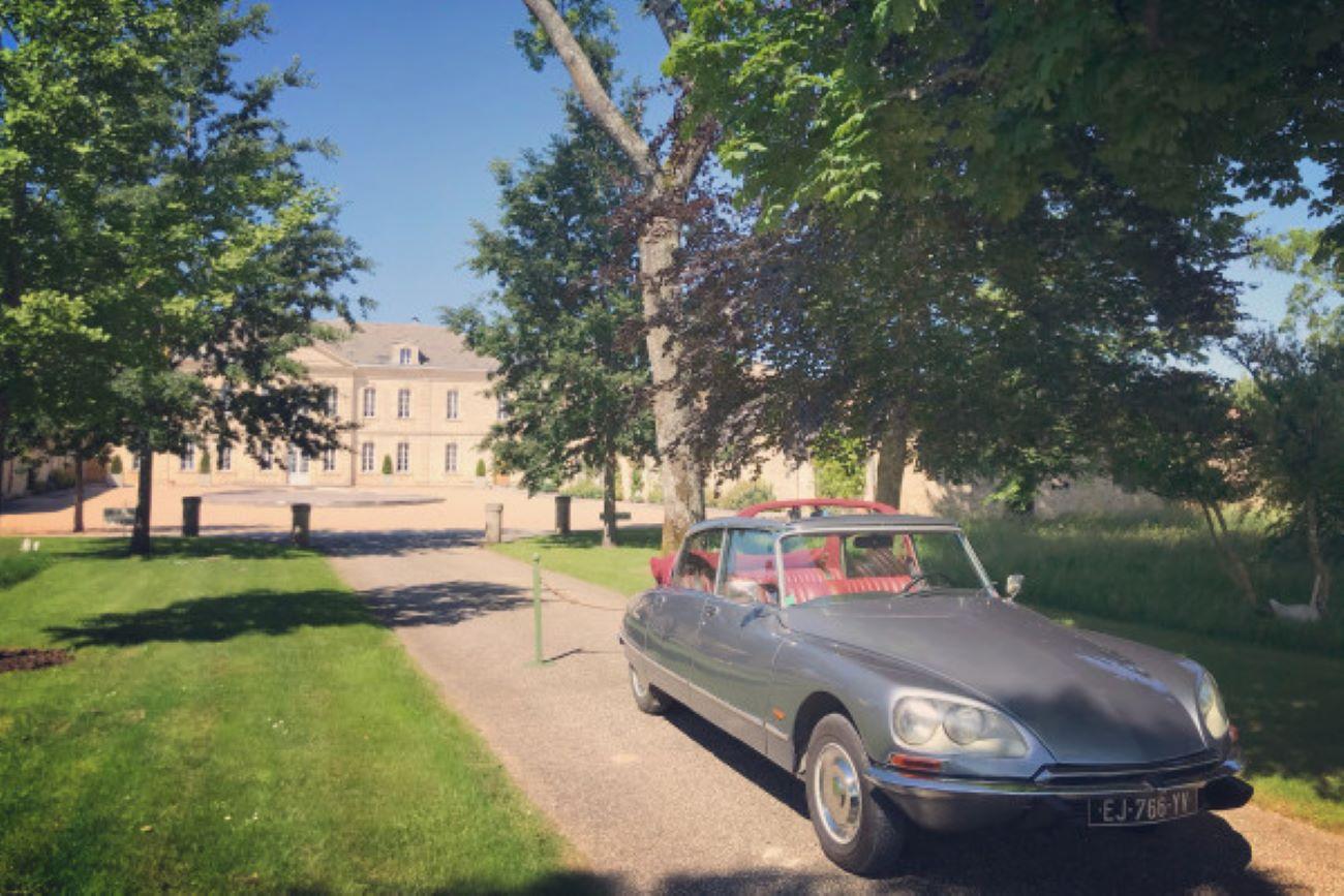 Private St. Emilion Wine Tour in Classic Citroën DS Convertible