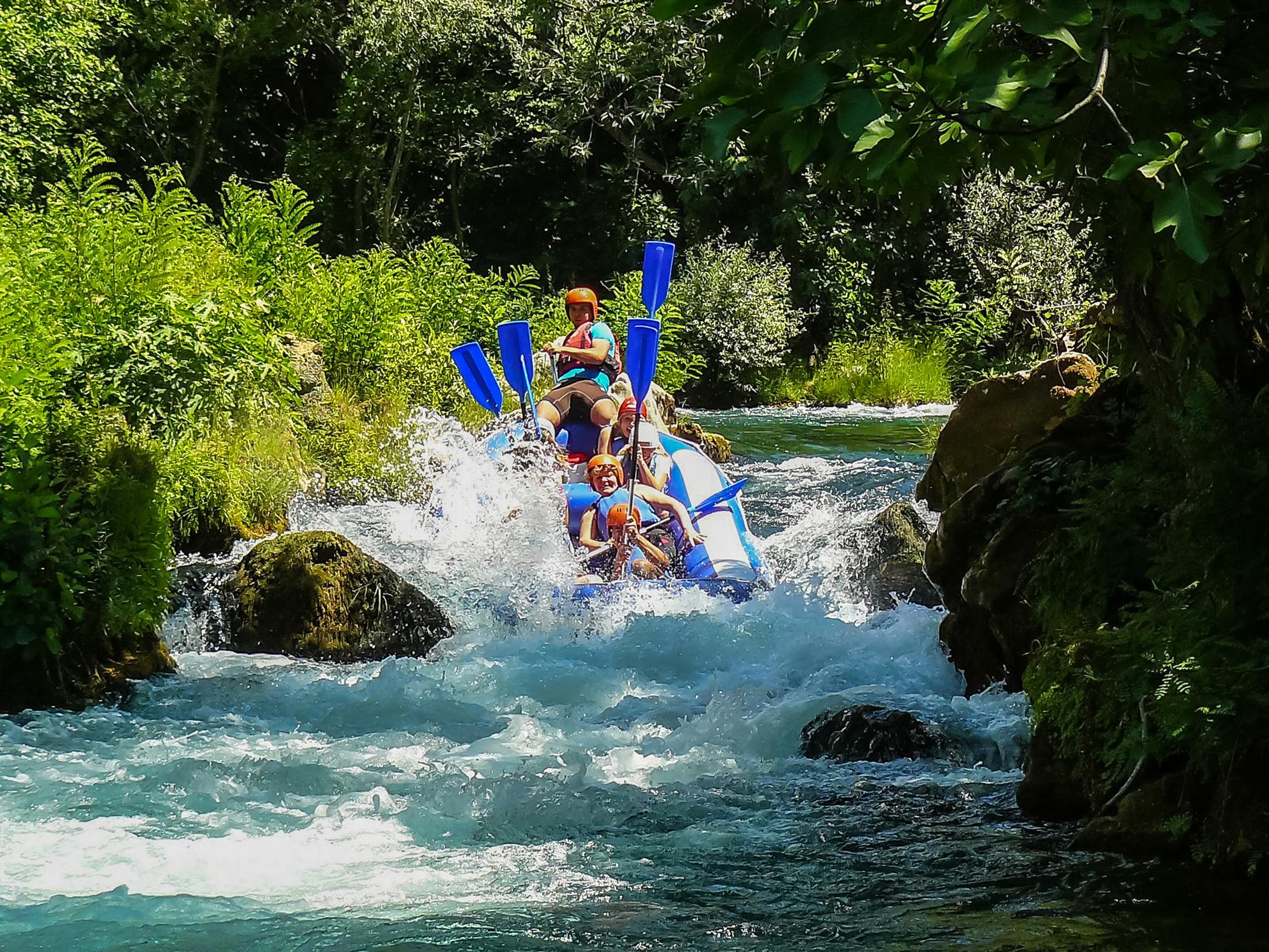 Cetina River Rafting & Cliff Jumping Adventure from Omiš