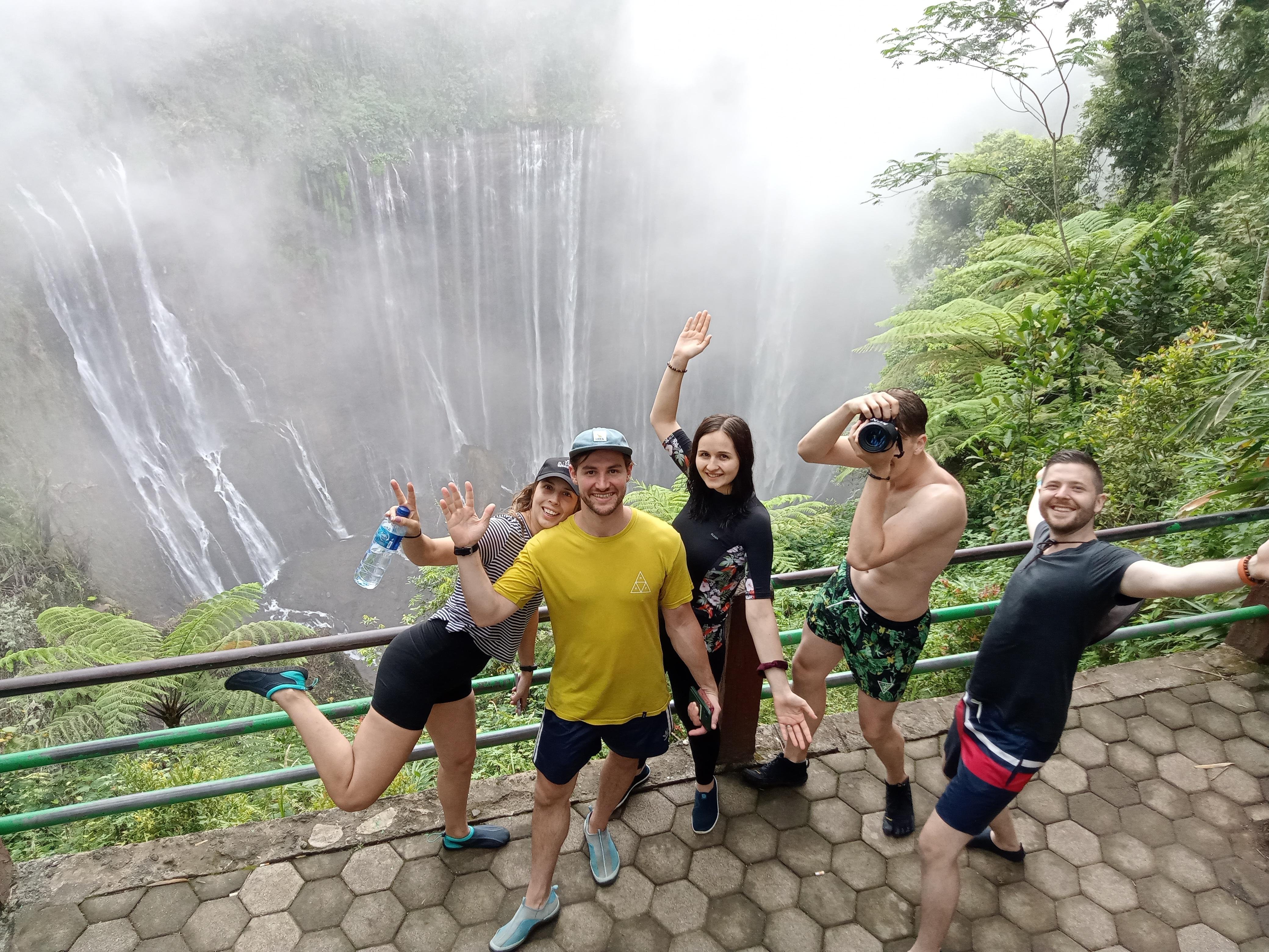 Tumpak Sewu Waterfall Guided Day Trip from Surabaya or Malang