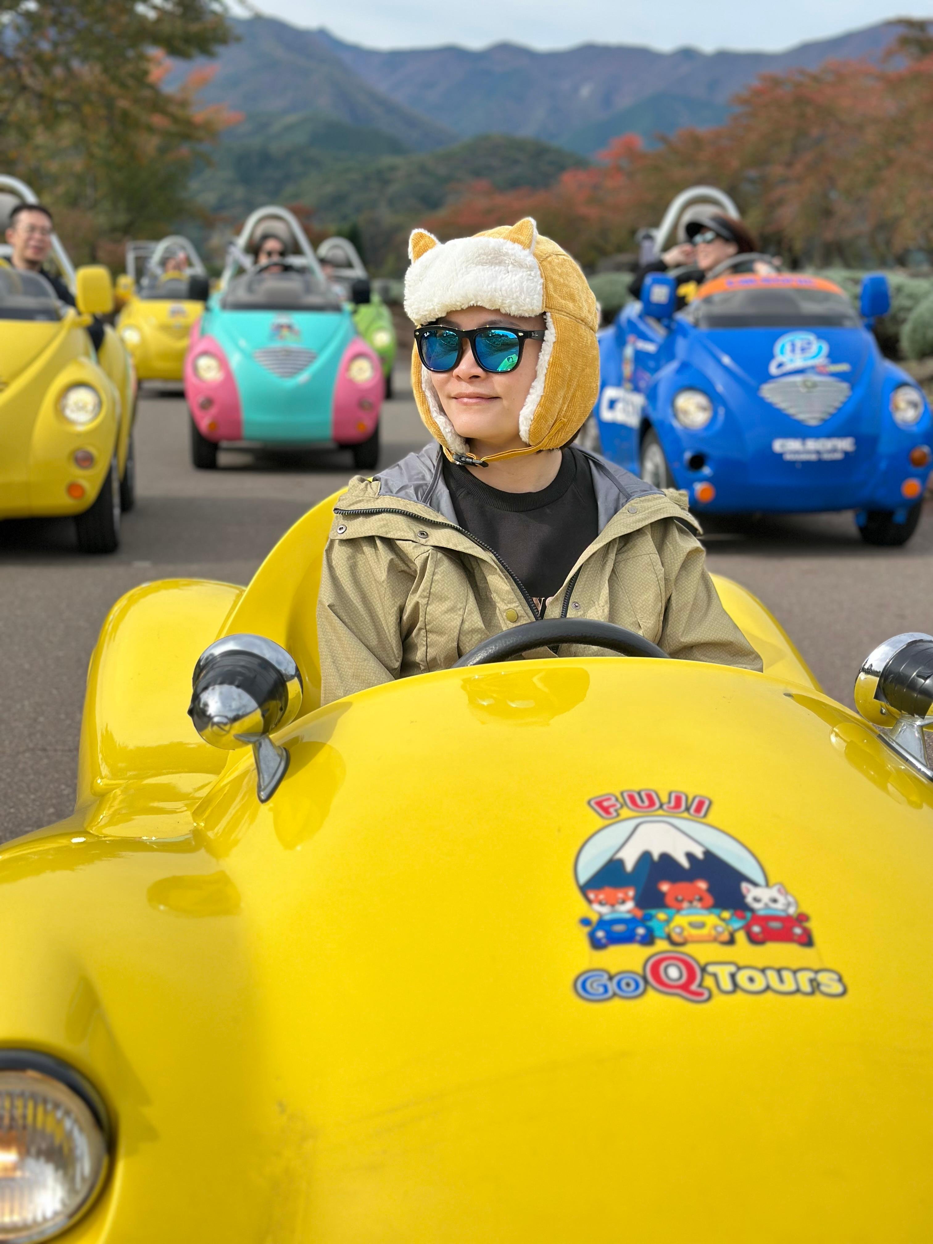 Lake Kawaguchiko Electric Mini Car Guided Tour