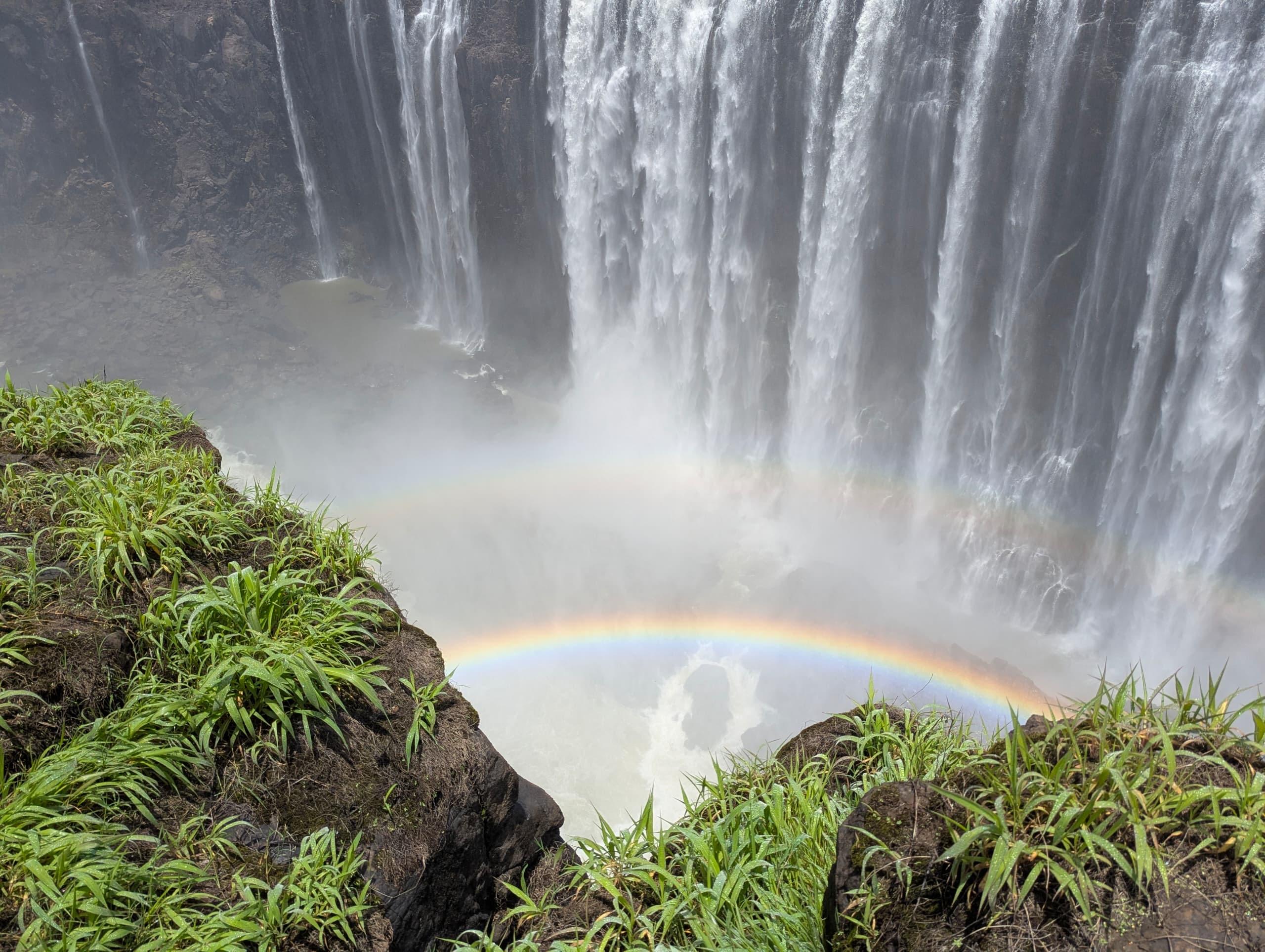 Victoria Falls Edge Swim & Dual-Country Walking Tour