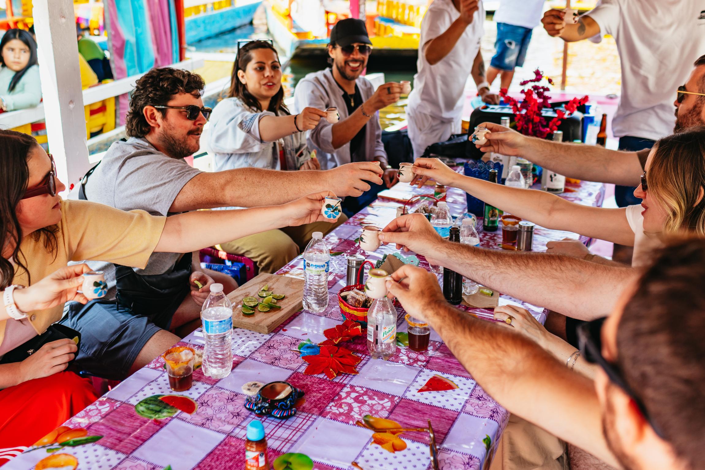 Xochimilco Cultural Boat Cruise & Tasting