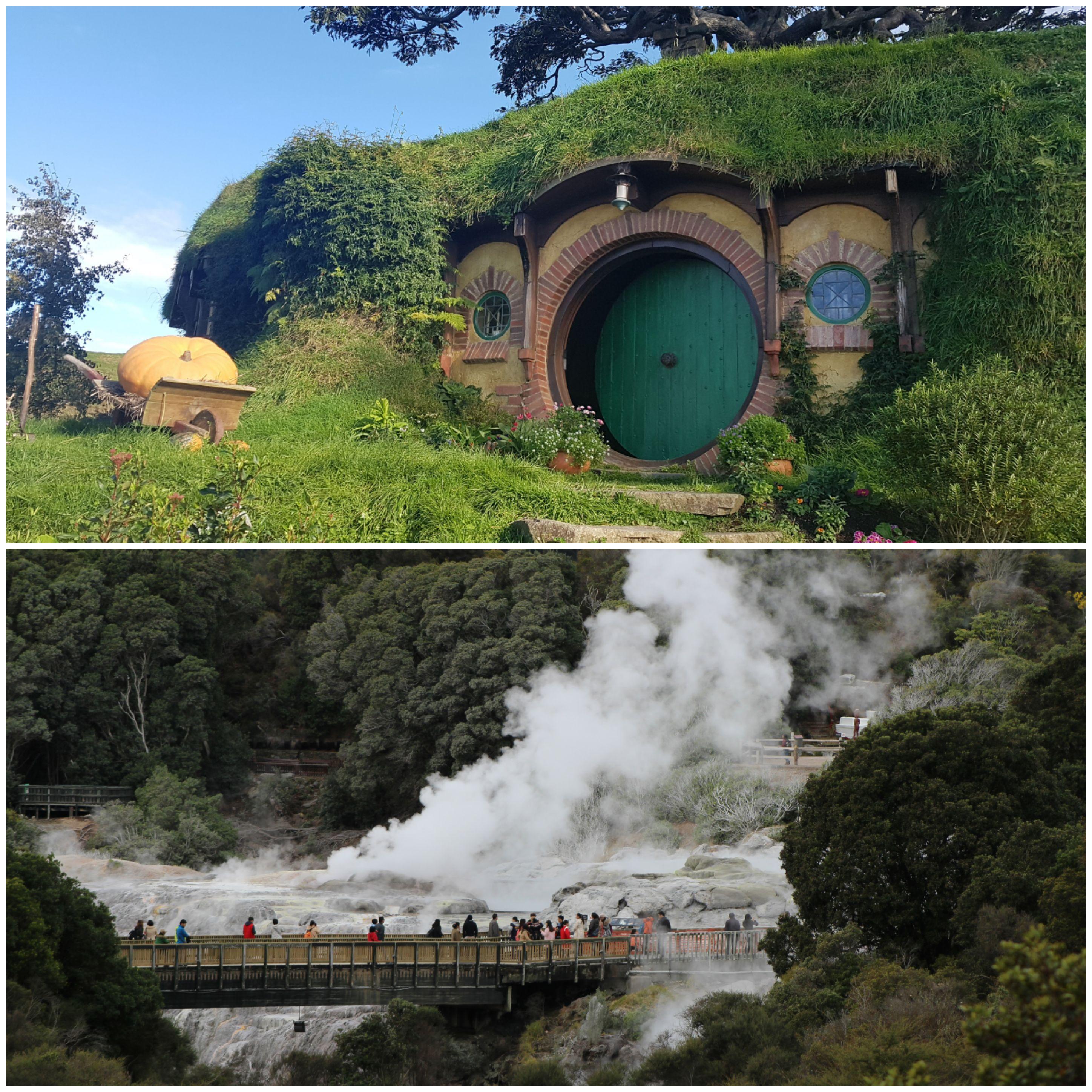 Auckland to Hobbiton & Rotorua: Movie Set and Geothermal Wonders