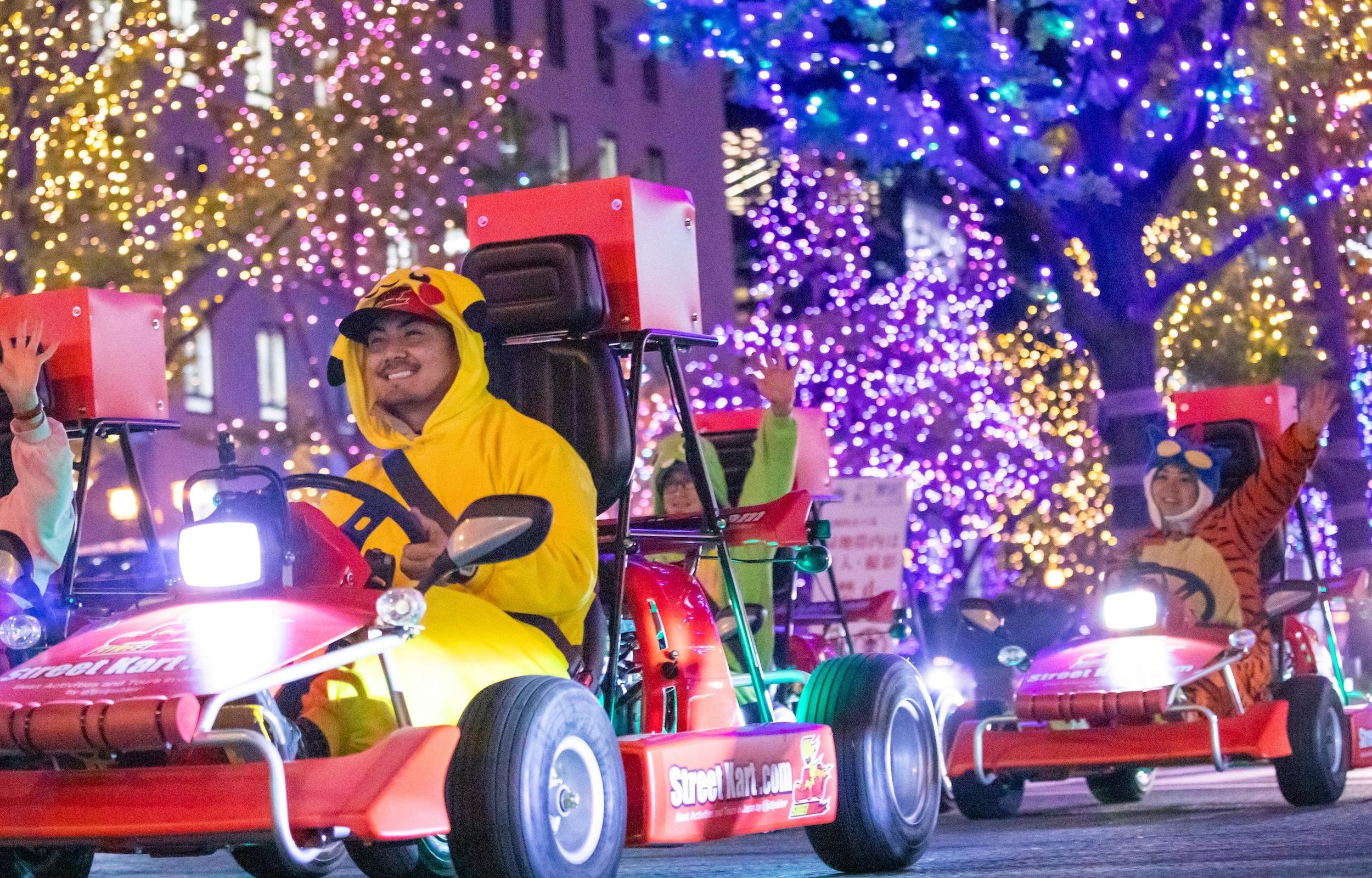 Osaka Street Go-Kart Tour with Costumes