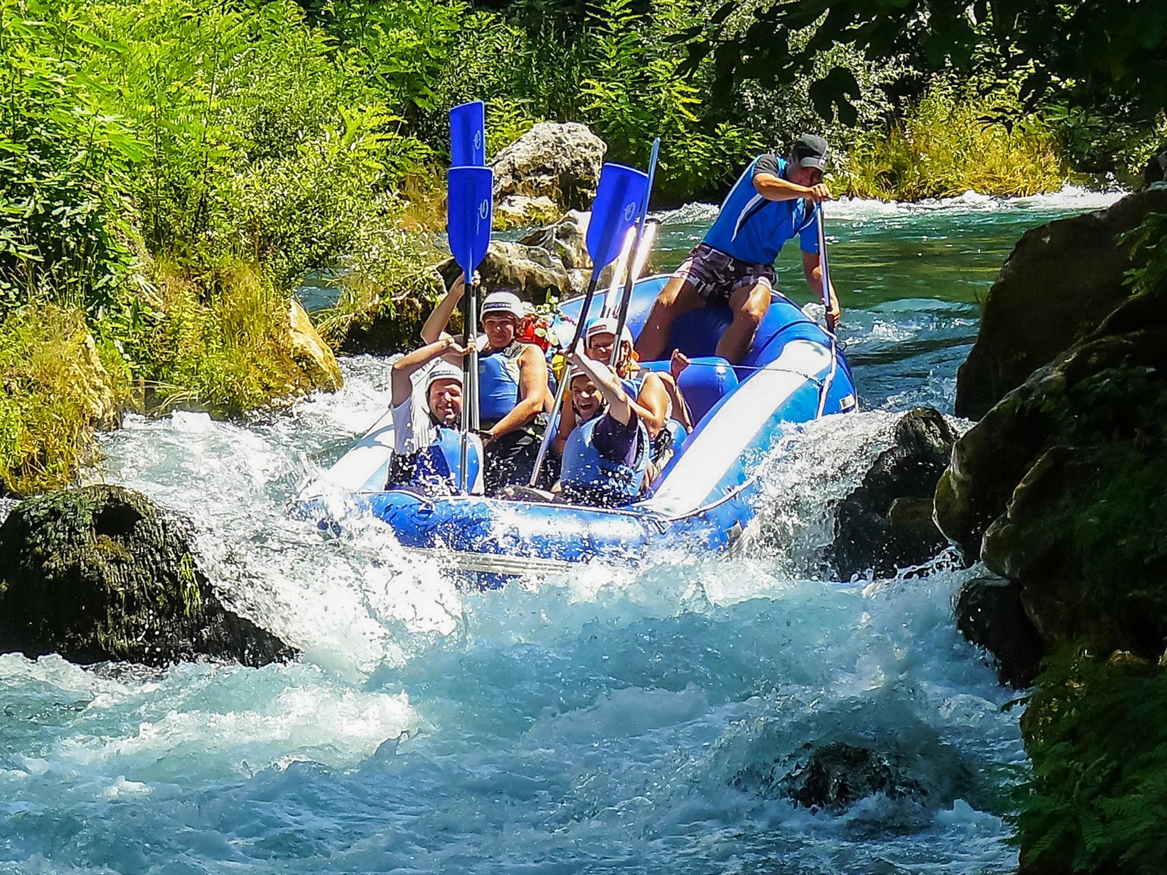 Cetina River Rafting & Cliff Jumping Adventure from Omiš