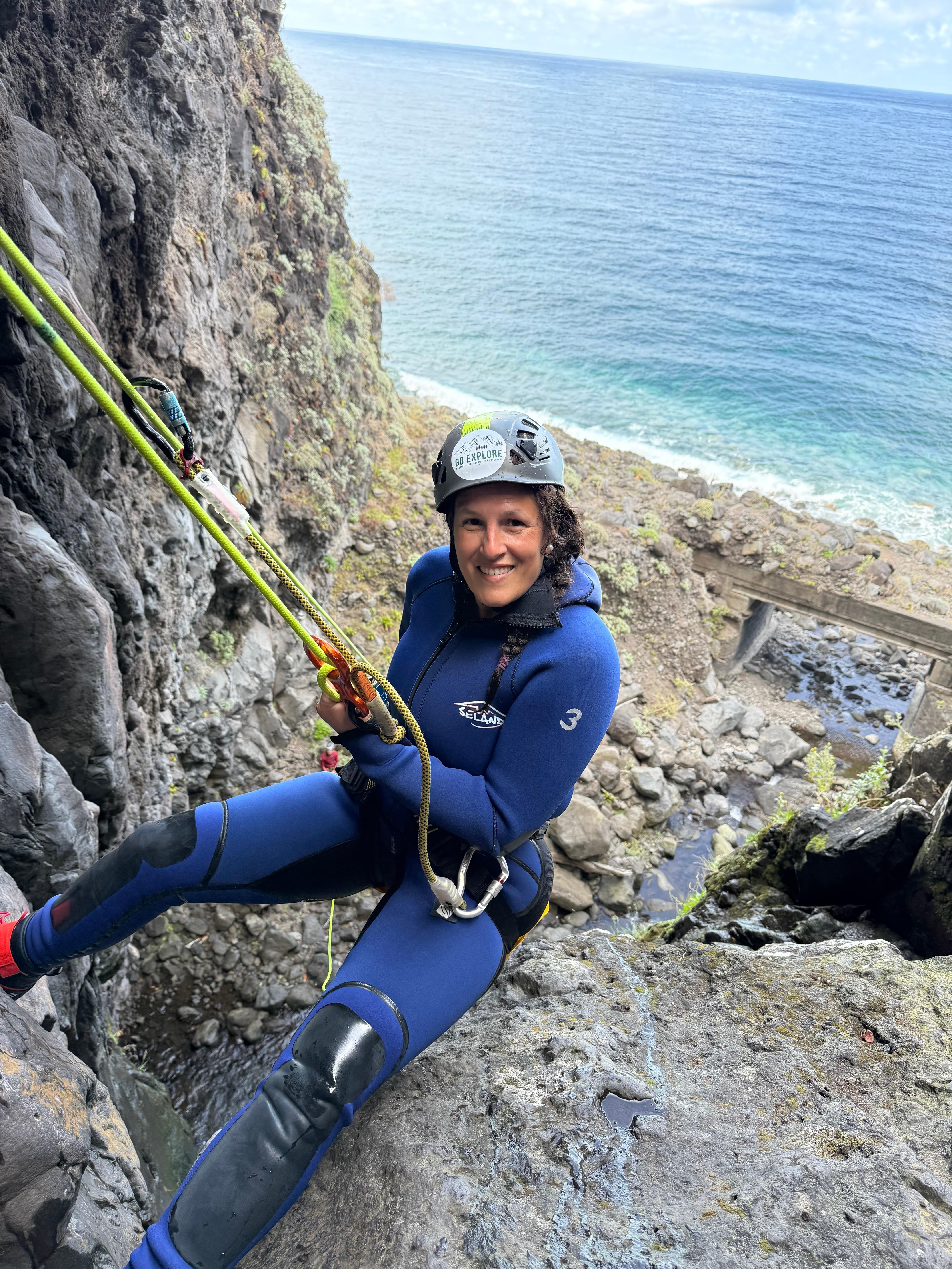 Ribeira Funda Level 3 Canyoning Adventure in Madeira
