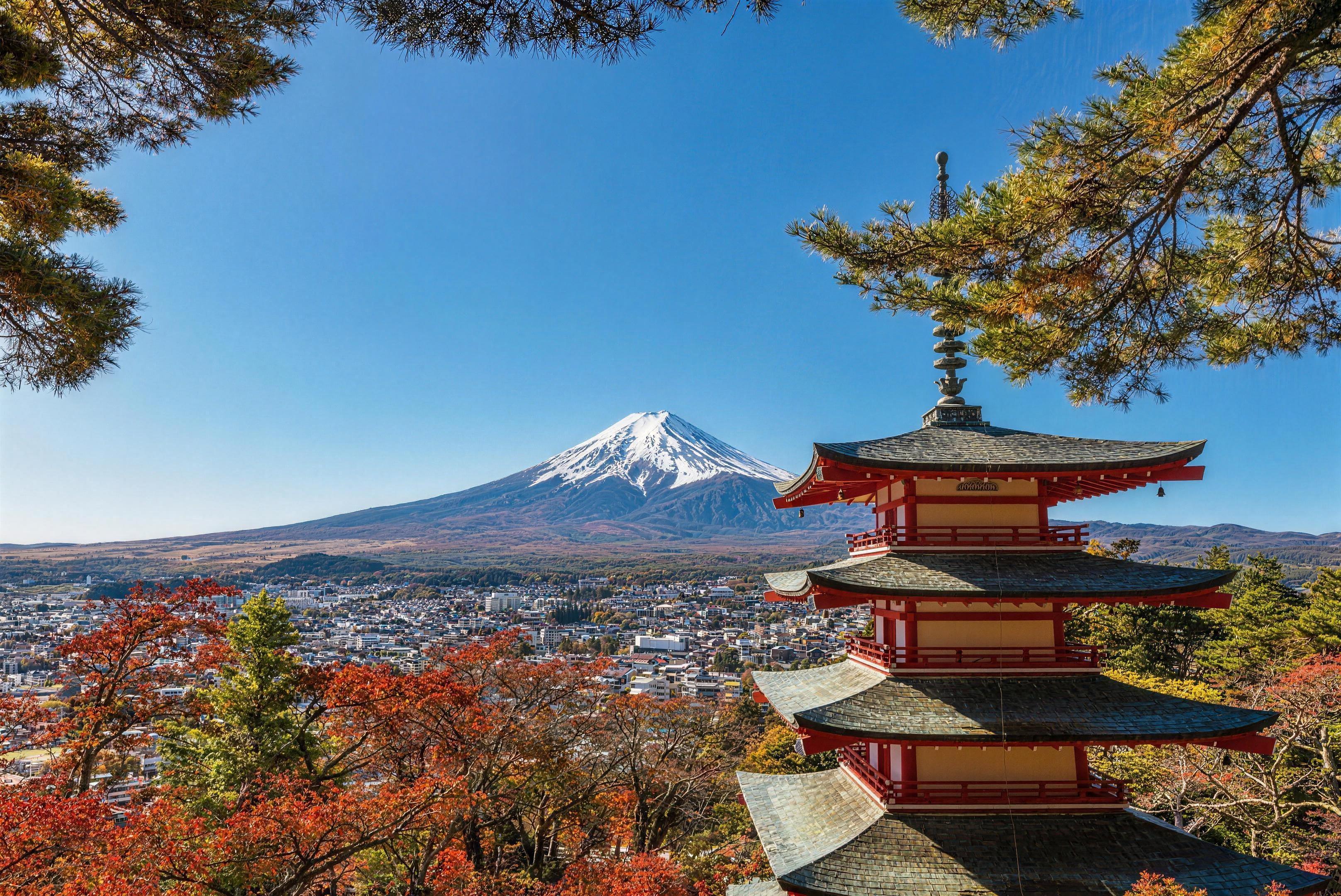 Mt Fuji, Chureito Pagoda & Lake Kawaguchi Full-Day Tour from Tokyo