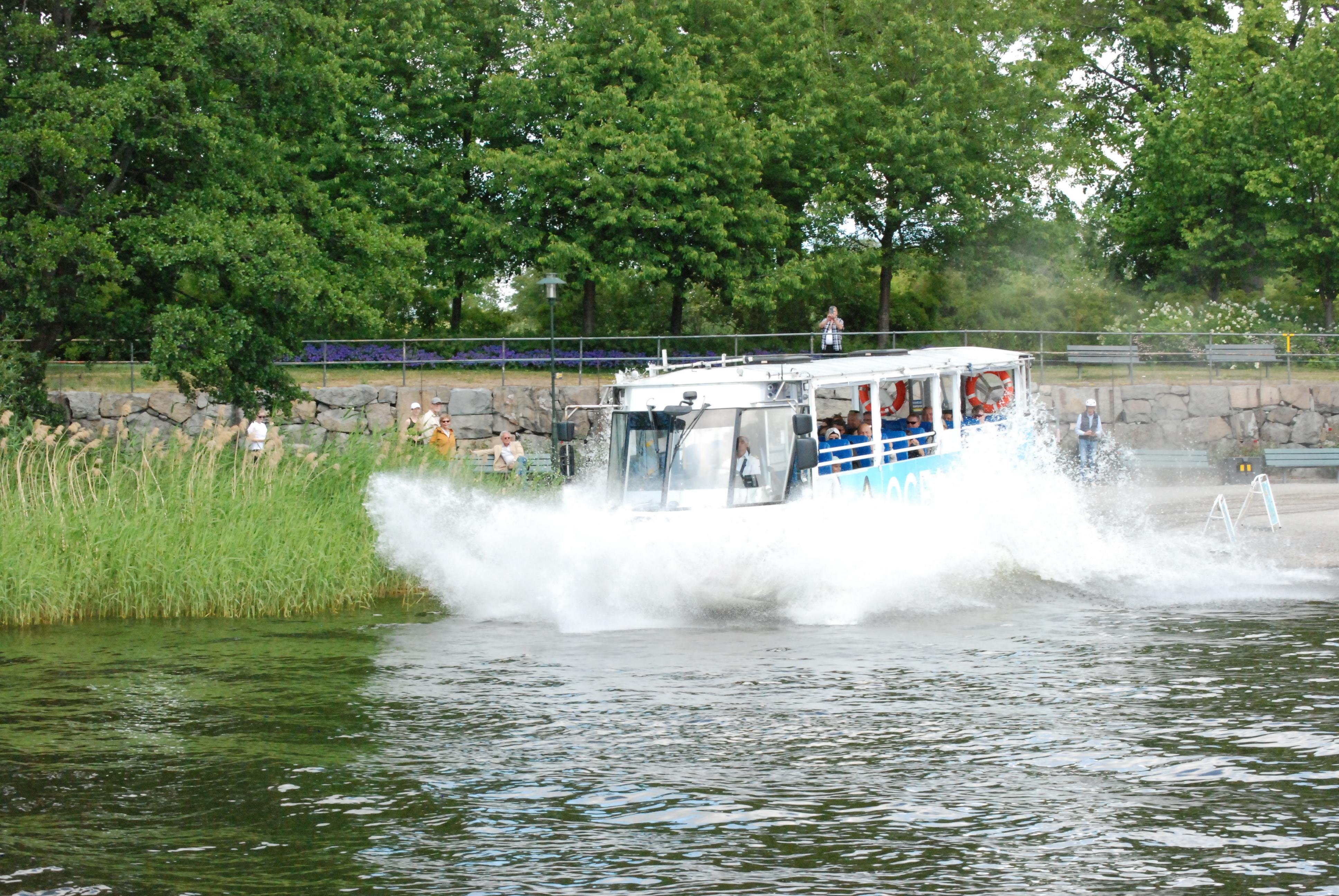 Stockholm Amphibious Bus Adventure