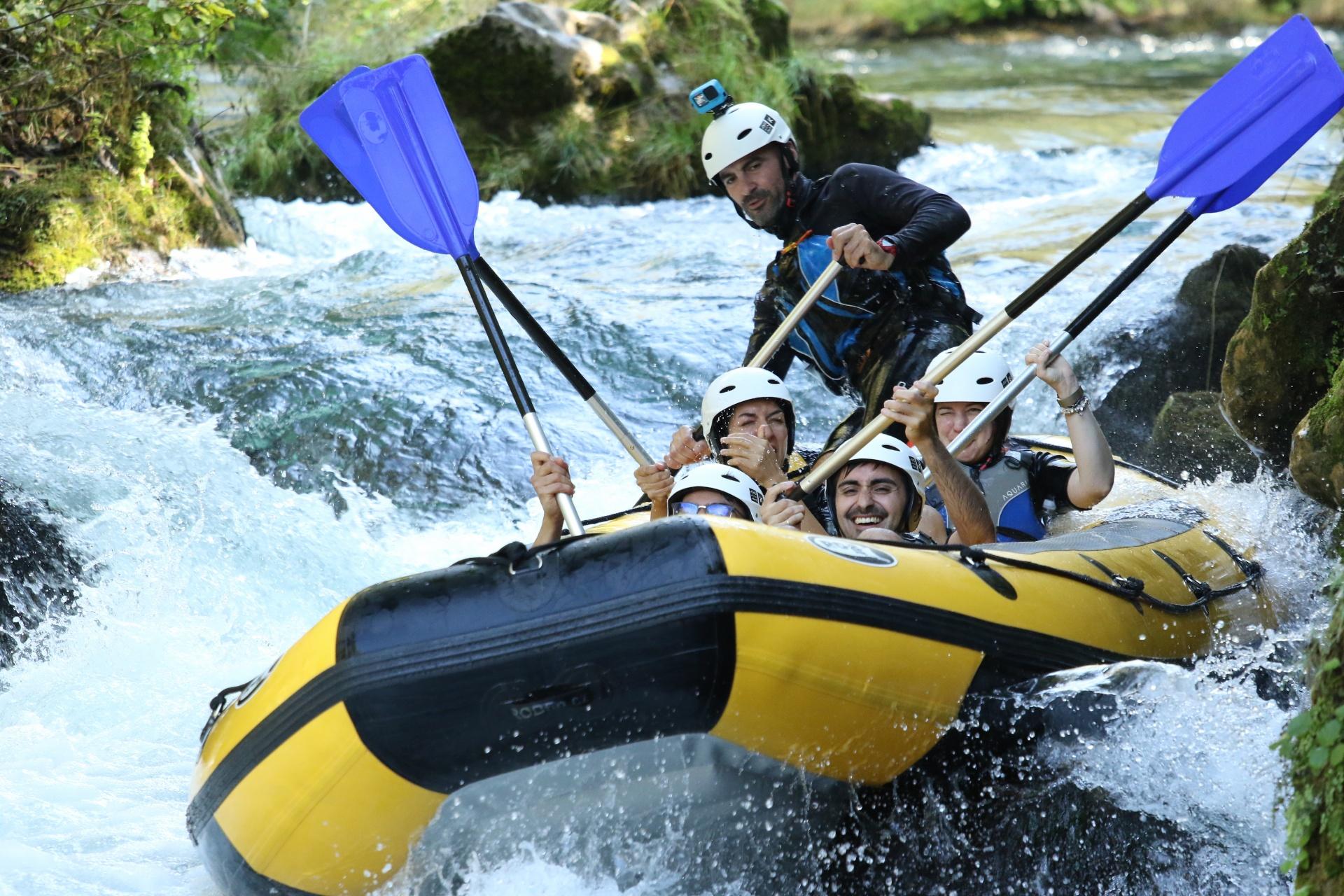 Cetina River Rafting & Cave Exploration from Split
