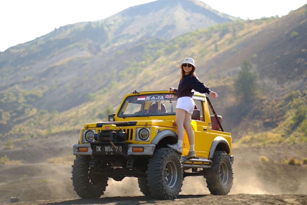 Mount Batur 4WD Jeep Adventure & Natural Hot Springs