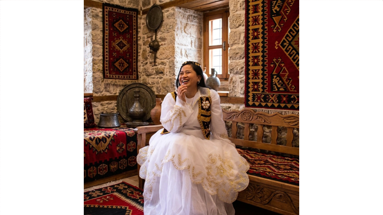 Traditional Albanian Costume Photography Experience