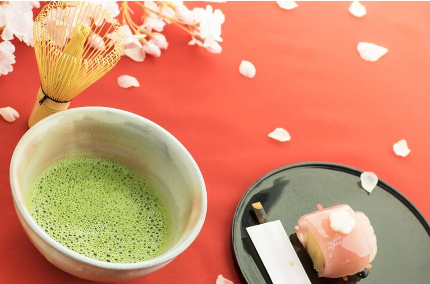 Ginza Matcha Tea Ceremony with Japanese Sweets & Sushi Keepsake