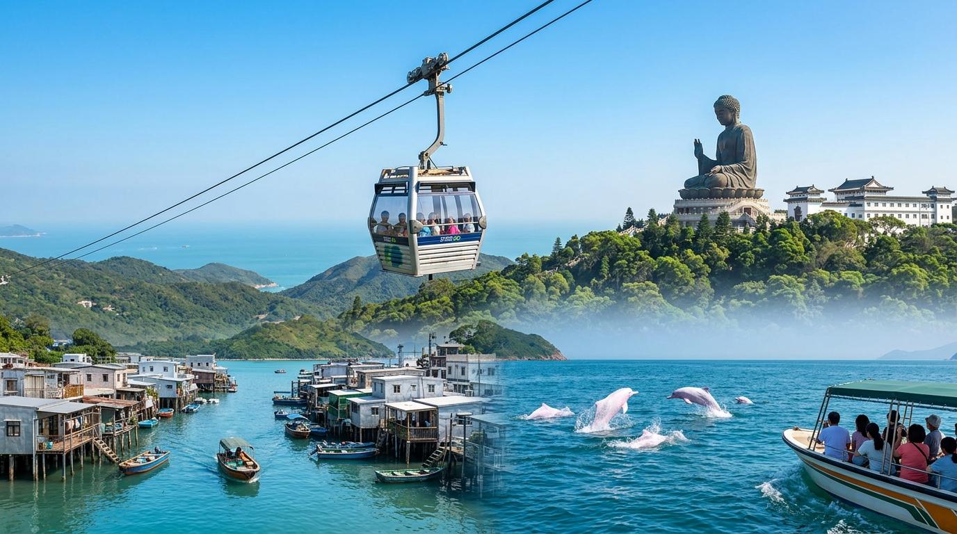 Lantau Island VIP: Big Buddha, Cable Car & Tai O Village