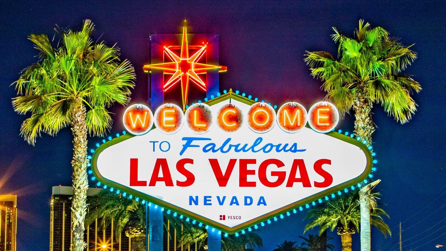 Las Vegas aften-tur med Fremont Street & ikonisk skilt