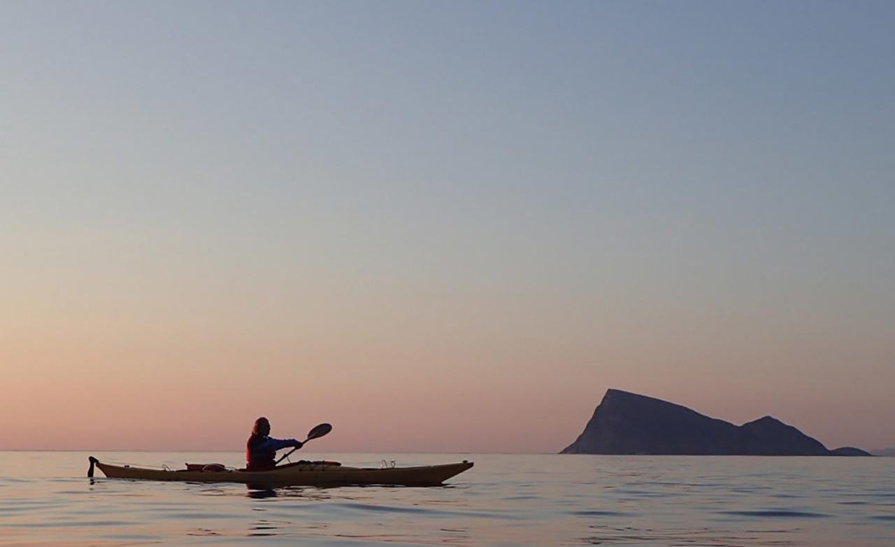 From Tromsø: Sommarøy Midnight Sun Sea Kayaking Tour — Sommarøy island Norway tour photo 2