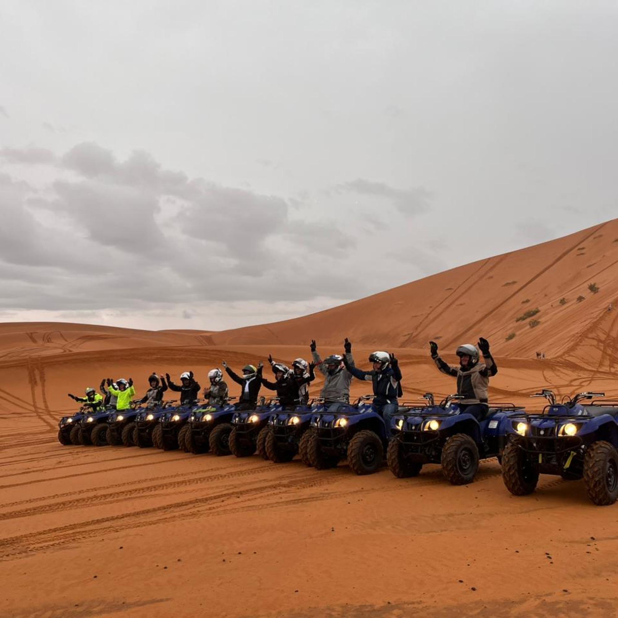 Merzouga Sahara Quad Bike Safari & Sandboarding