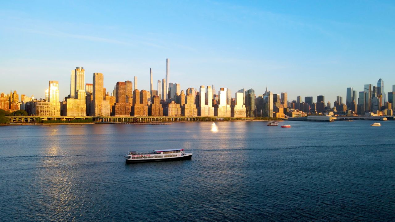 NYC Sunset & Harbor Lights Cruise with Statue of Liberty