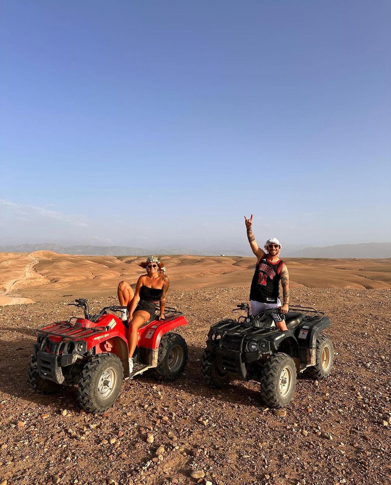 Agafay Desert Adventure: Quad Biking, Camel Ride & Berber Dinner Show