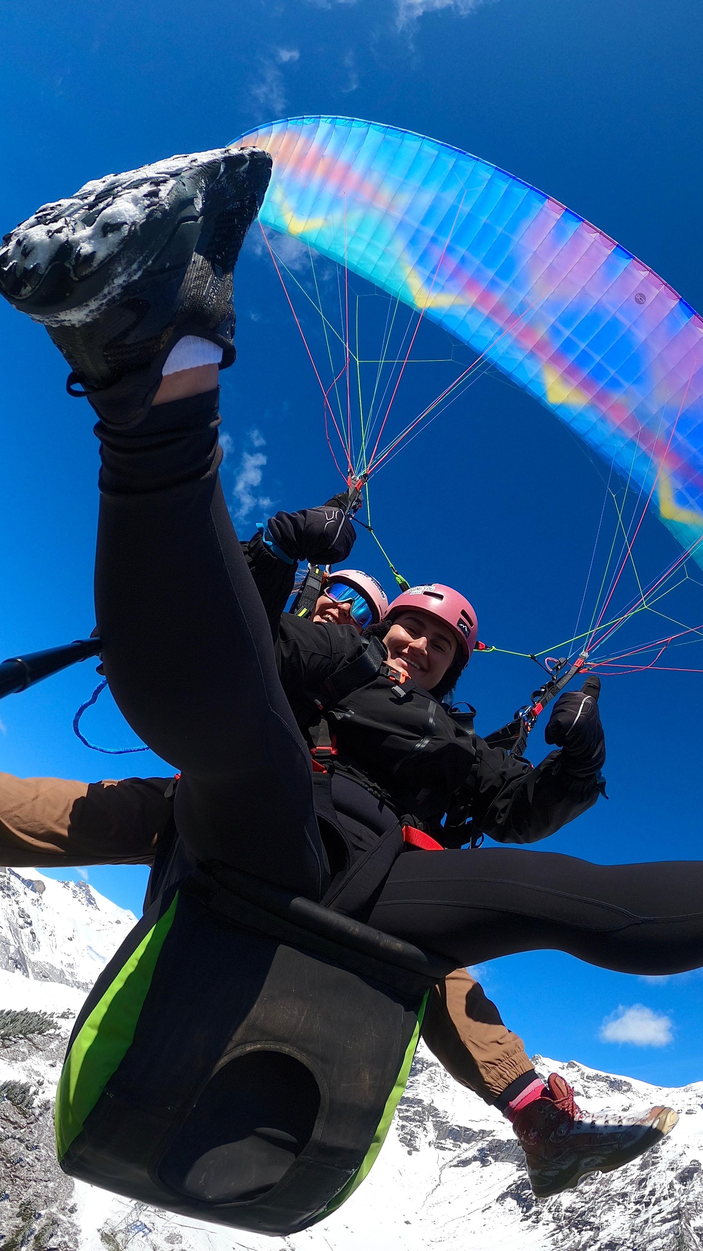 Mürren Paragliding Panorama Tandem Flight