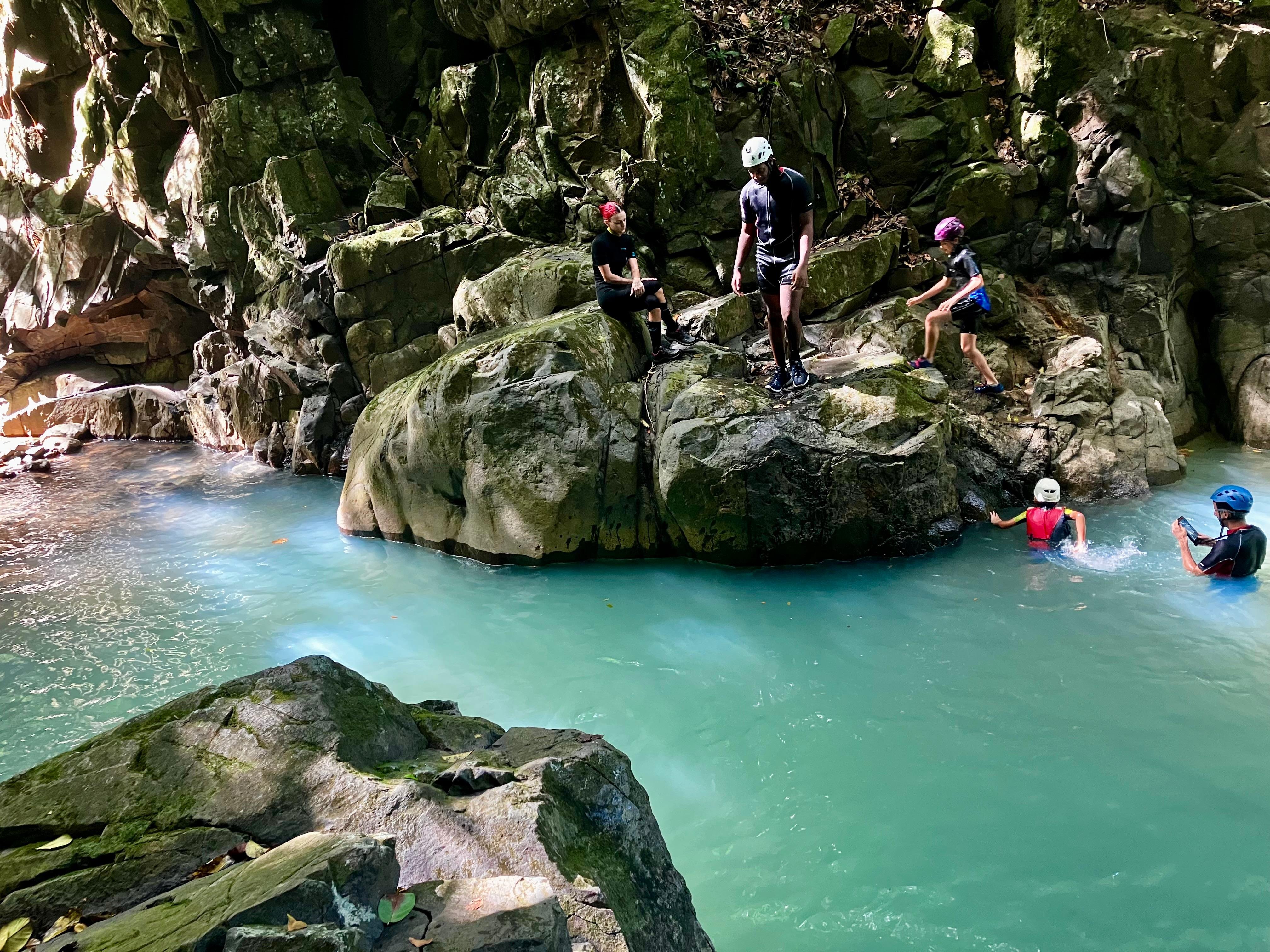 Family Canyoning Adventure in Guadeloupe