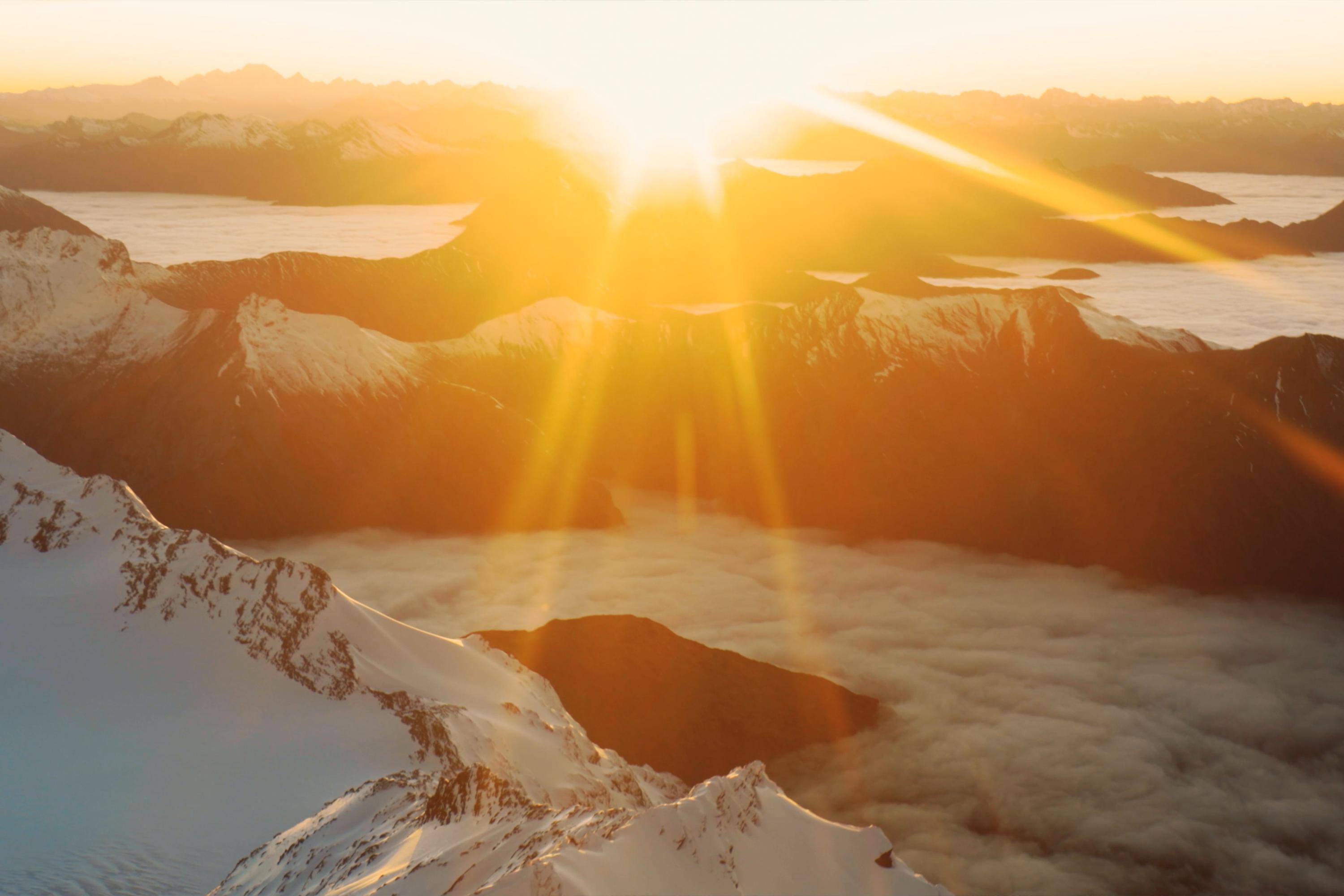 Queenstown Sunrise Glacier Scenic Flight