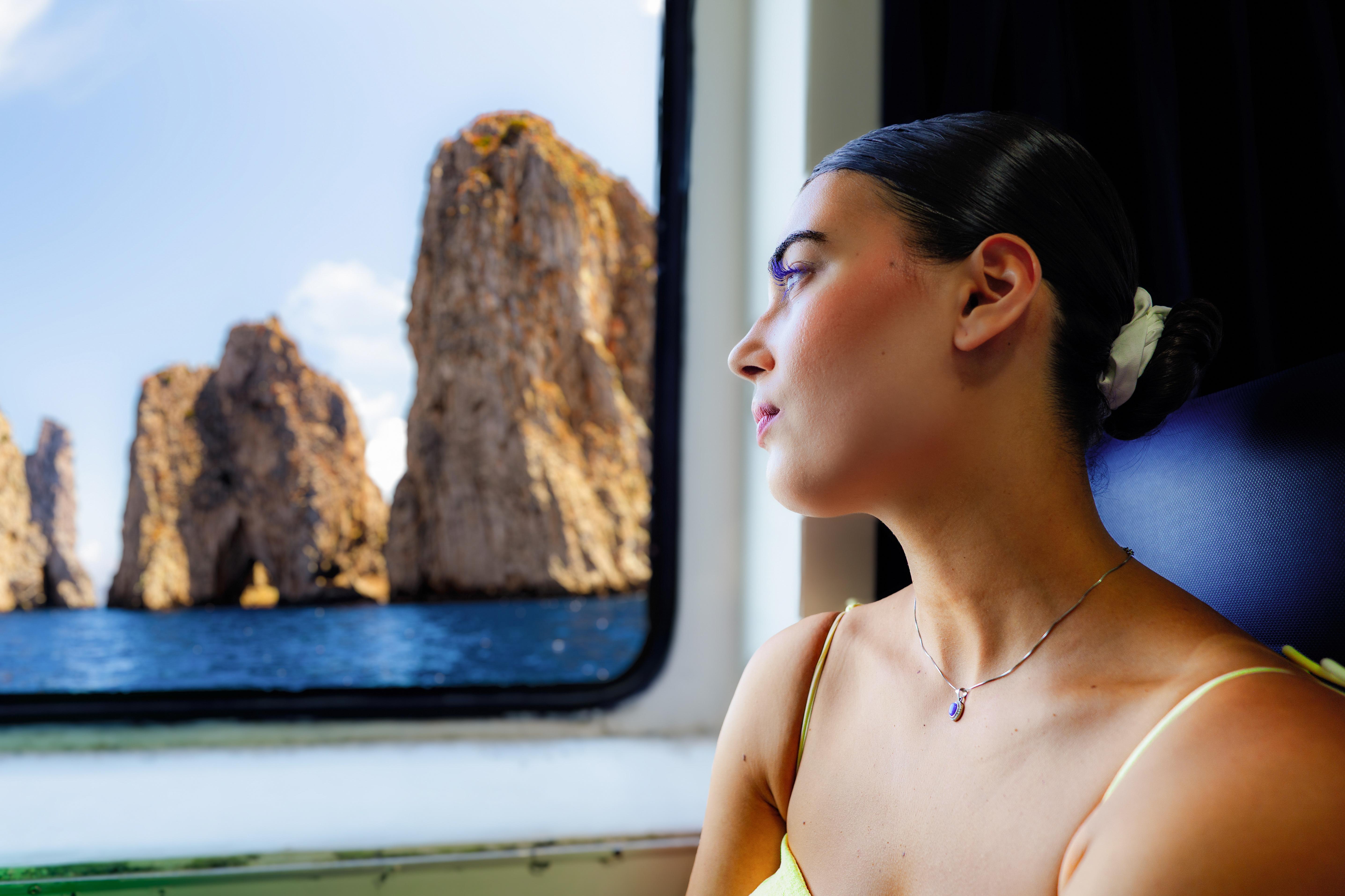 Capri Island Boat Tour with Hydrofoil from Naples