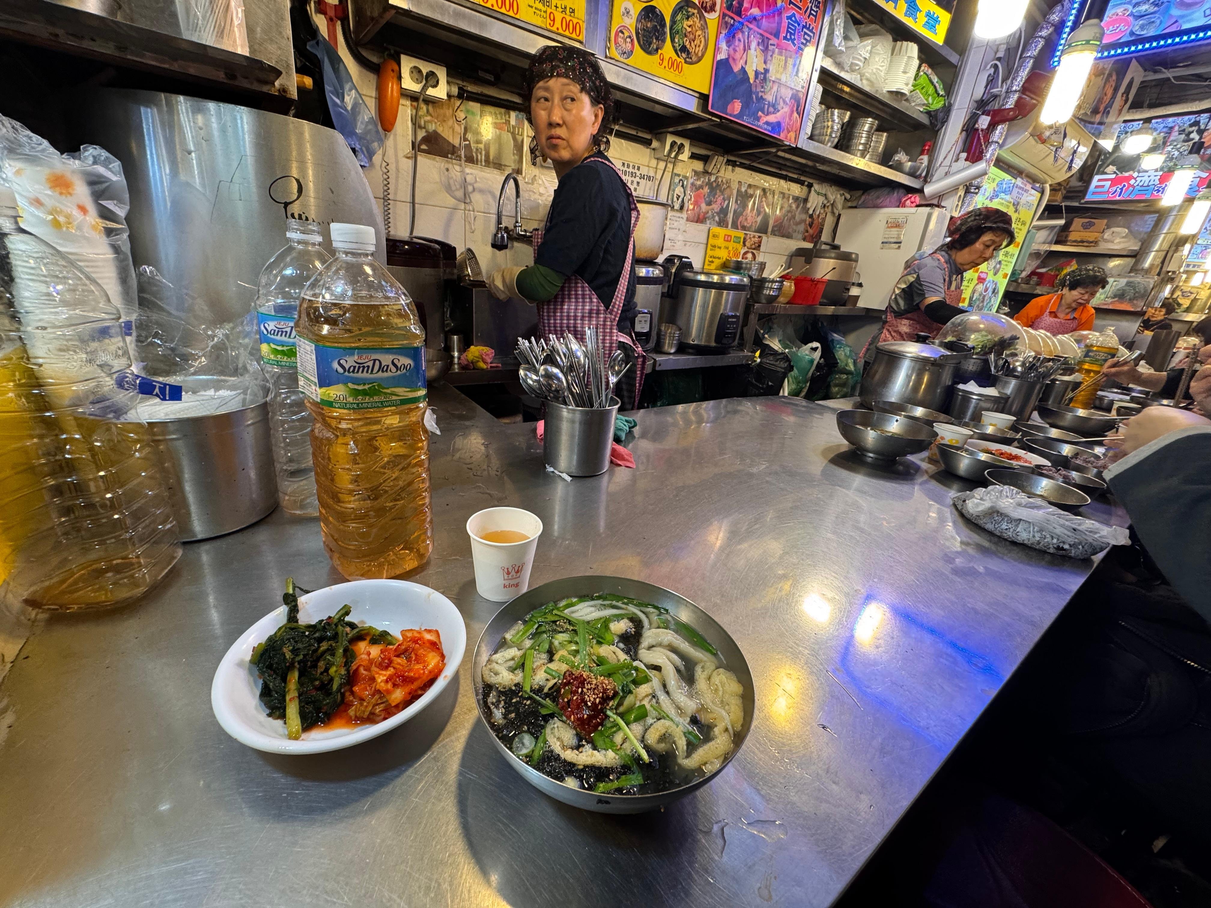 Namsan Mountain City Wall Hike & Namdaemun Noodle Lunch