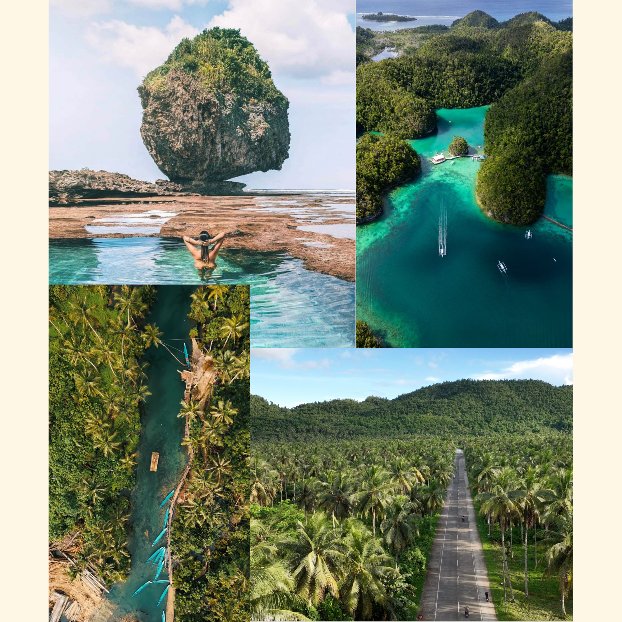 North Siargao Land Tour with Lunch and Drinks