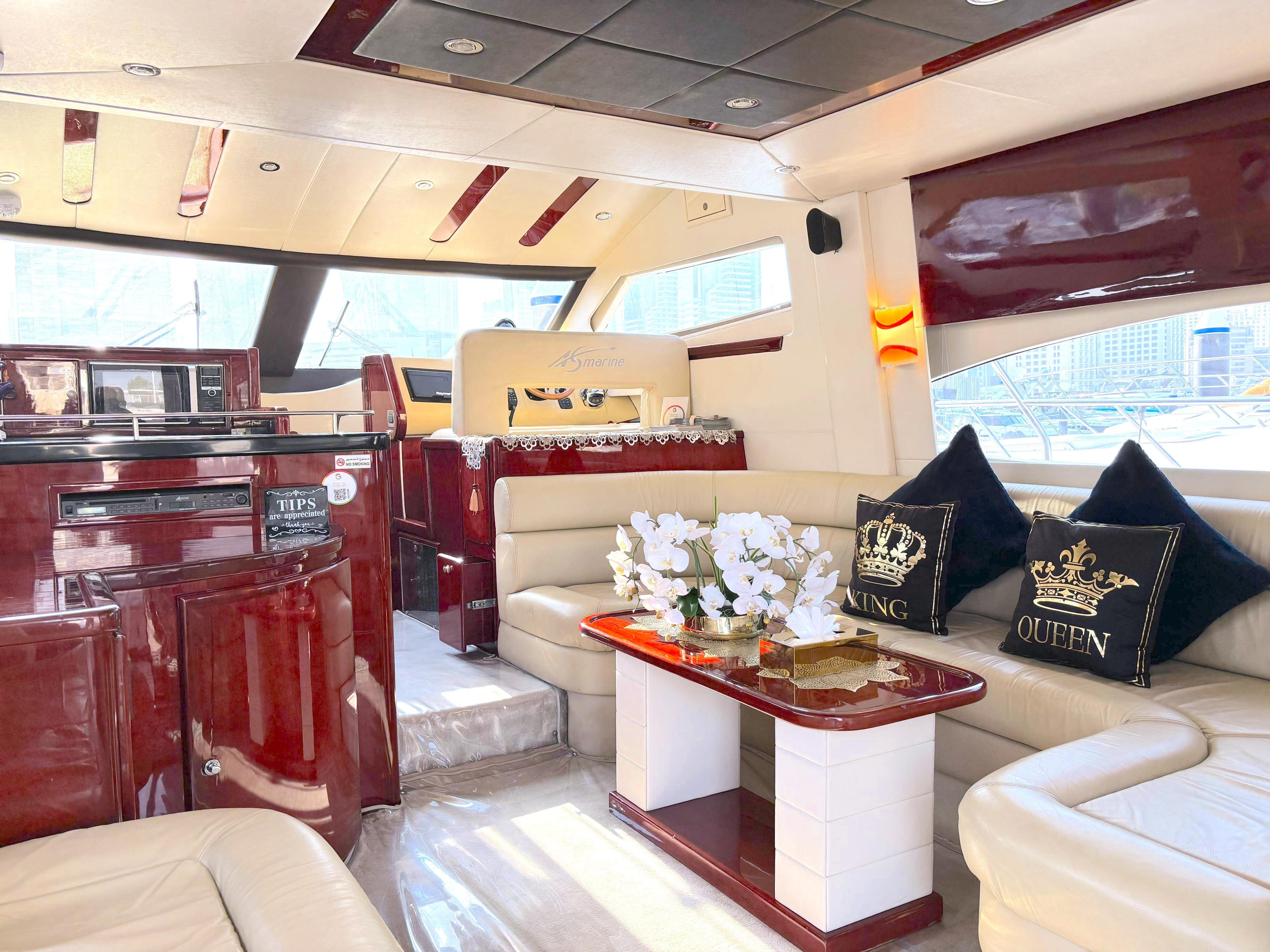 Dubai Private 50ft Luxury Yacht Charter