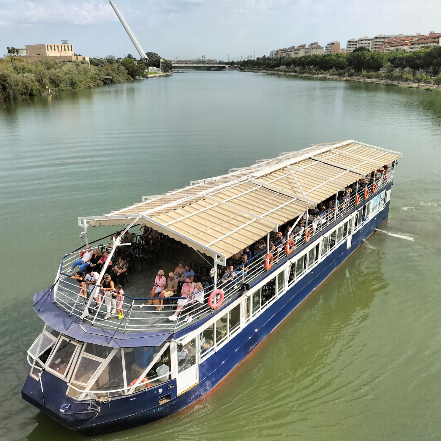 Seville: Guadalquivir River Cruise with Guide