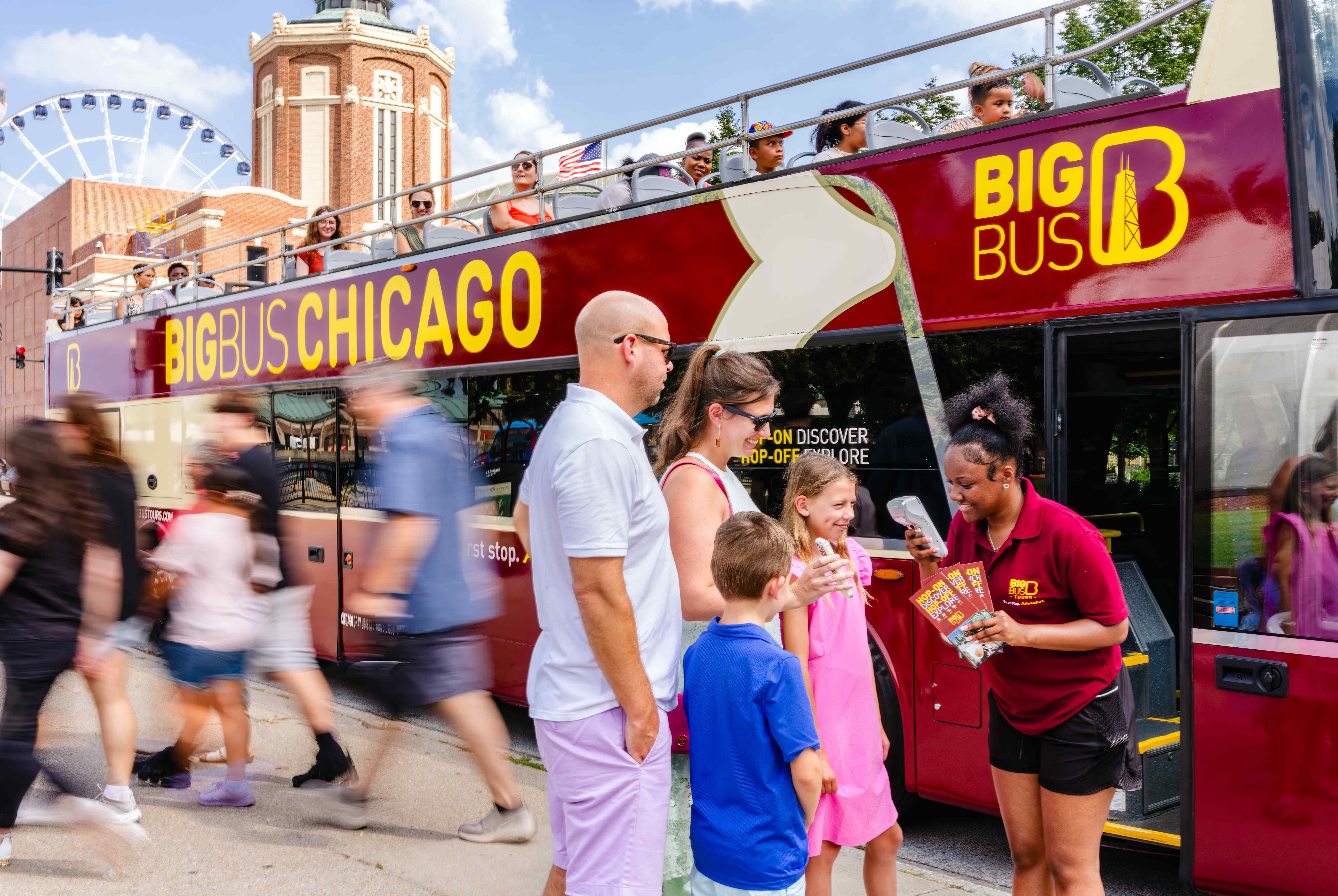 Chicago: Hop-on Hop-off Open-Top Bus Tour