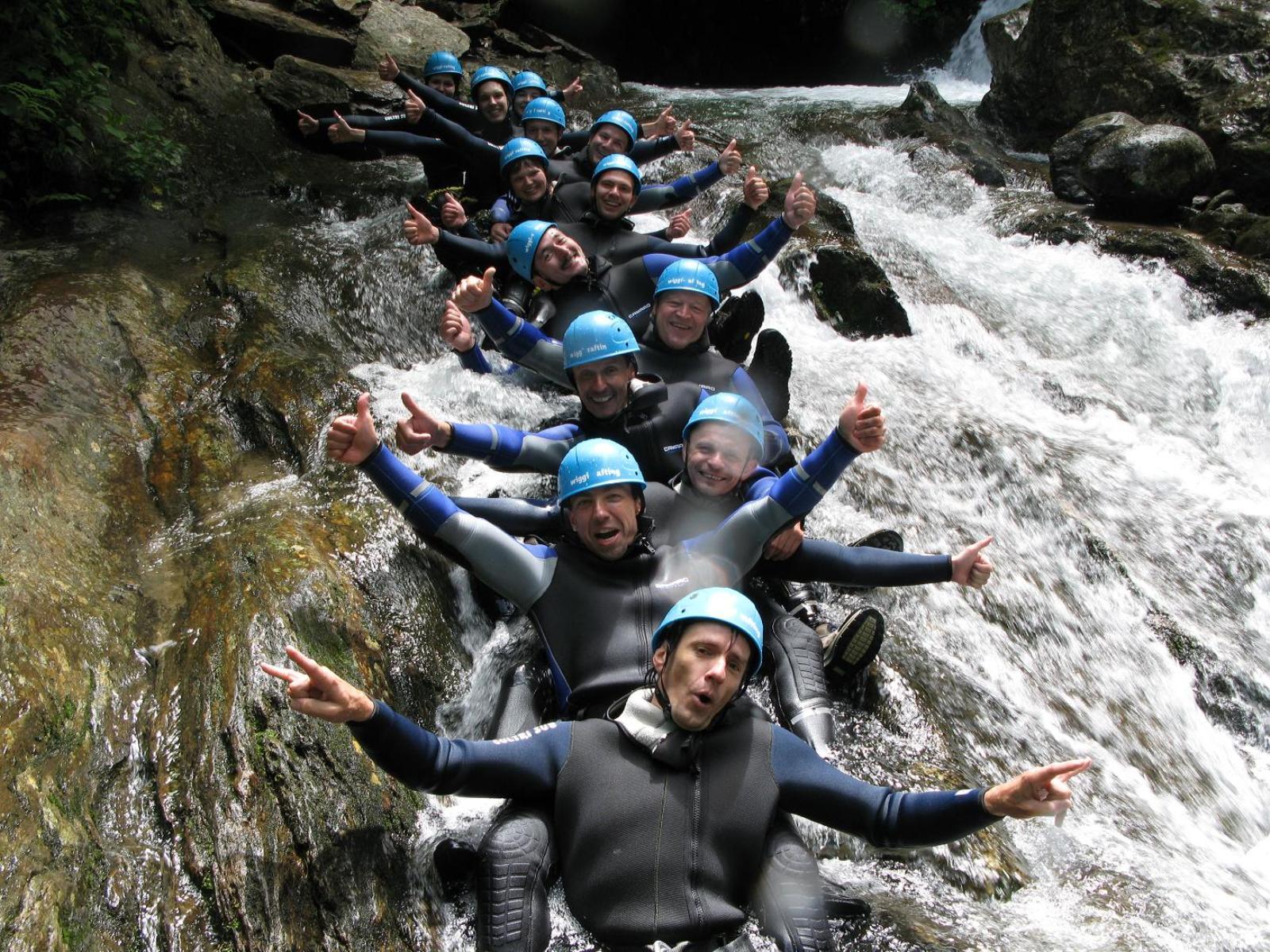 Beginner Canyoning Adventure in Ötztal