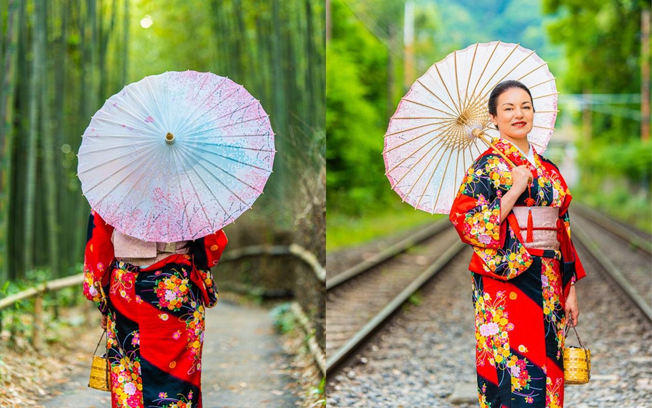 京都・嵐山 竹林プライベートフォトセッション