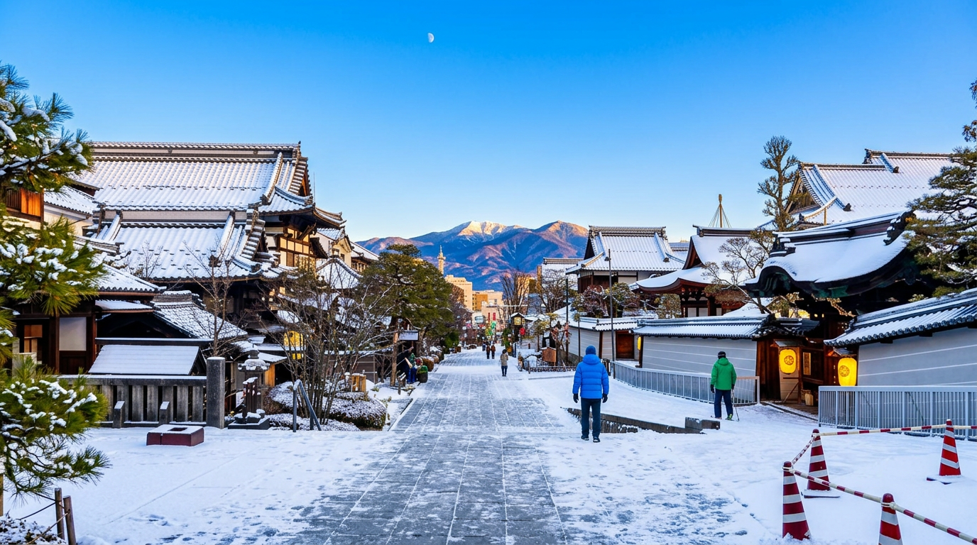 Snow Monkeys & Zenkoji Temple Day Trip from Shinjuku (Lunch Included)