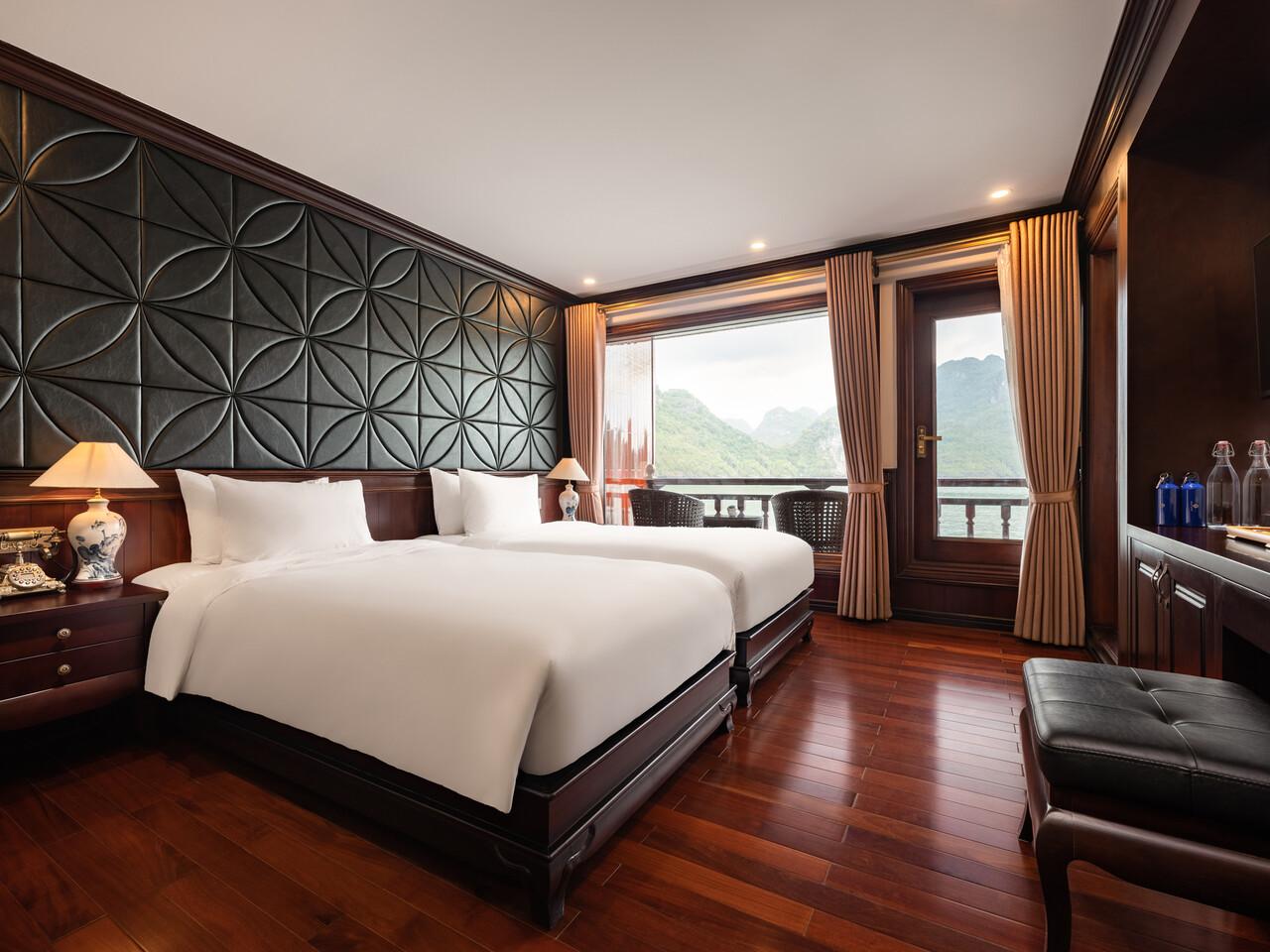 Ha Long & Lan Ha Bay 2-Day 5-Star Balcony Cruise