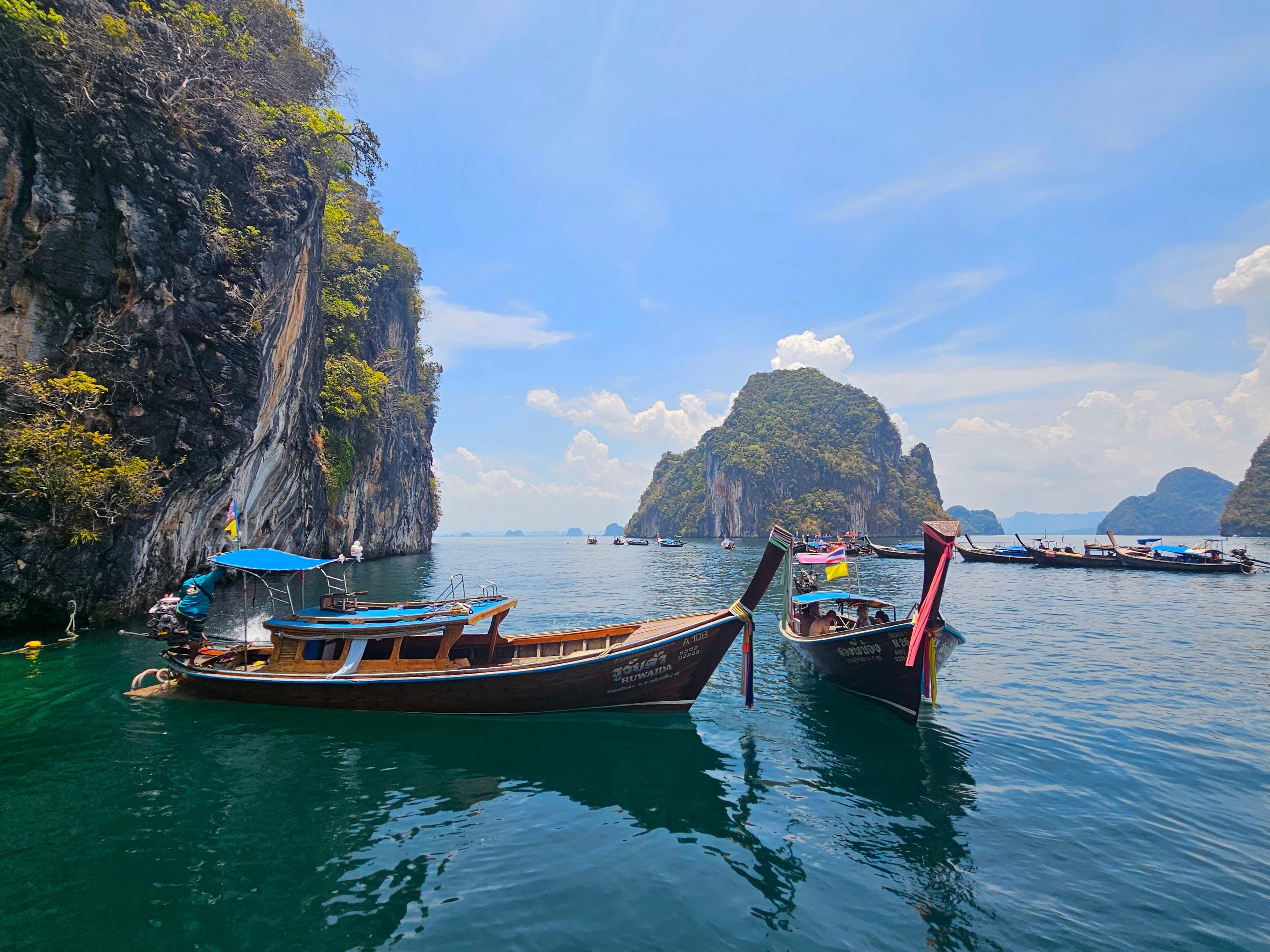 Phang Nga Bay Private Longtail Boat Island Hopping from Koh Yao