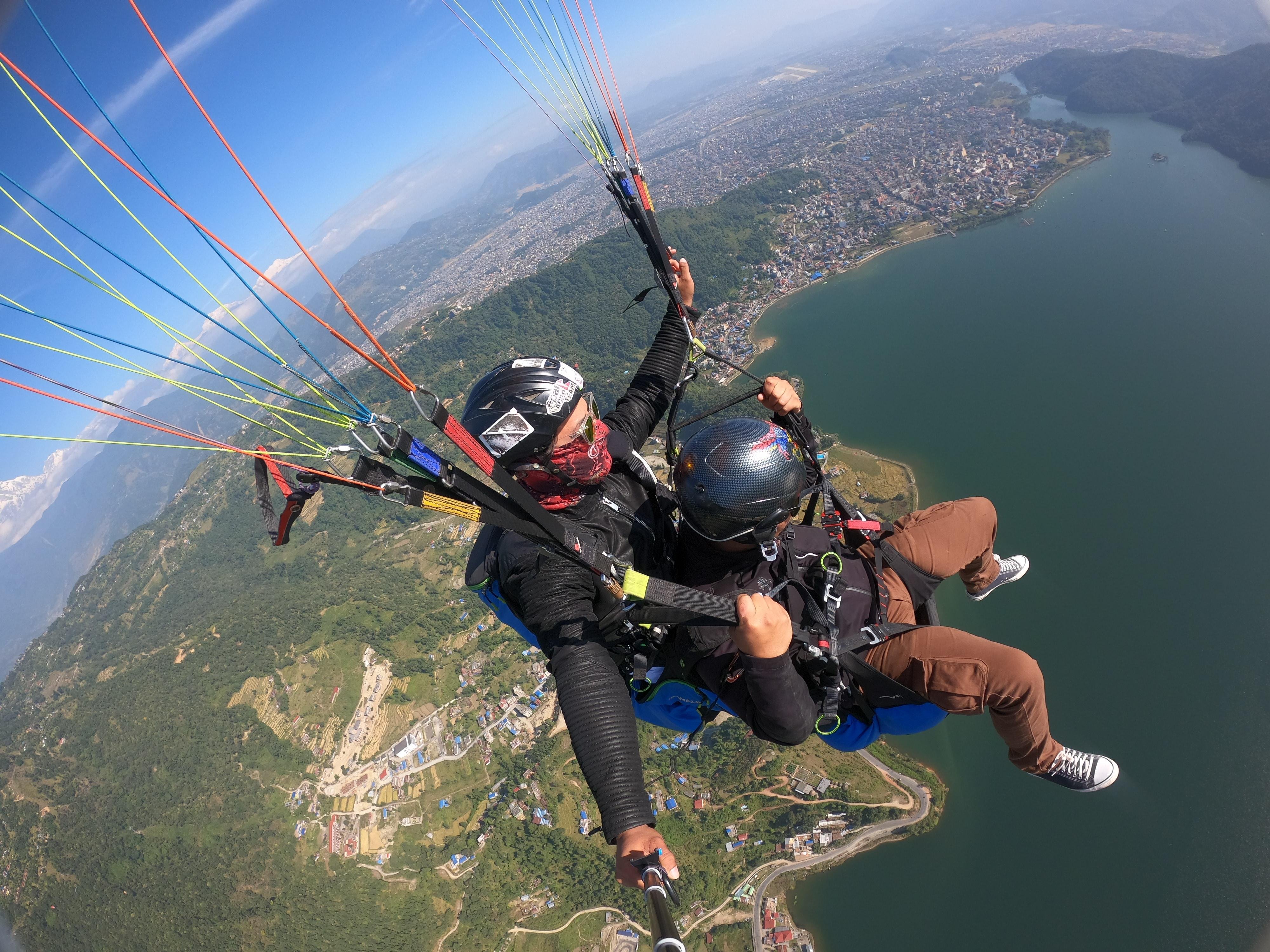 Pokhara Ultimate Adrenaline Trio: Paragliding, Bungee & Zipline