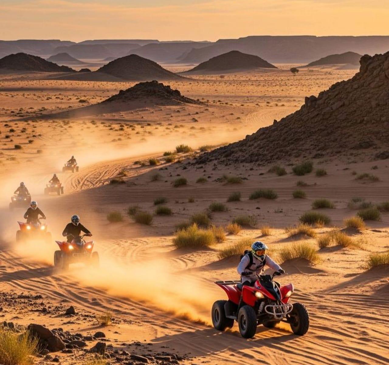 Agafay Desert Sunset: Quad Biking, Camel Ride & Berber Dinner
